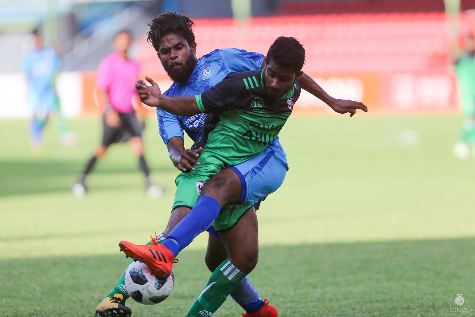 Dhiraagu Dhivehi Premier League 2018 Thimarafushi vs Nilandhoo, Male' Maldives, Wednesday, September 26, 2018 (Images.mv Photo/Suadh Abdul Sattar)