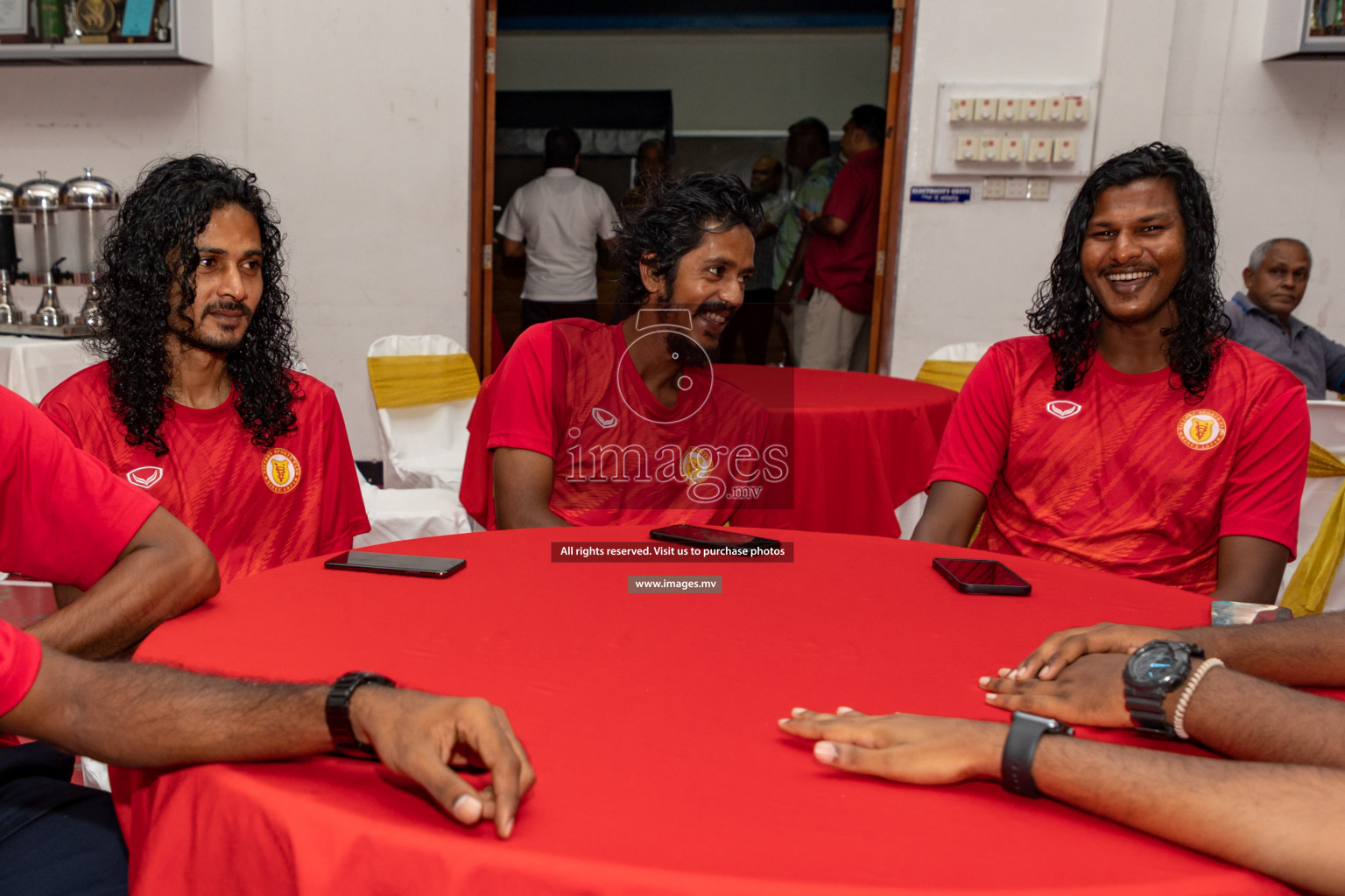 Victory Sports Club Jersey Unveiling 2022 on 14th July 2022, held in Jamaaludheen School Hall, Male', Maldives  Photos: Hassan Simah / Images.mv