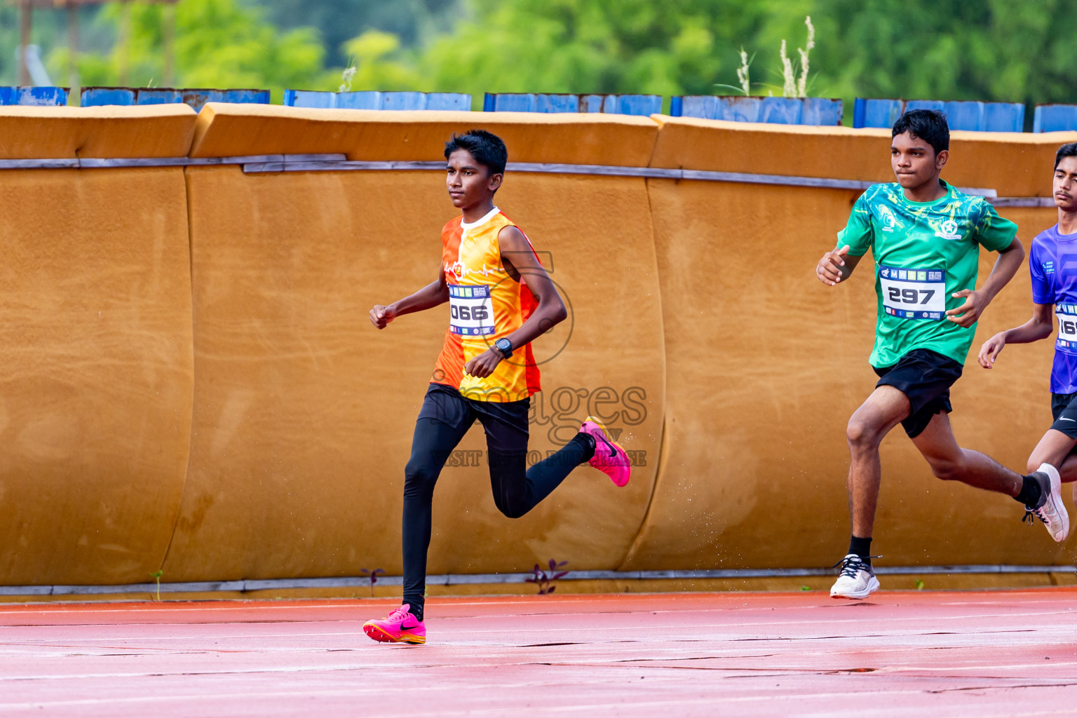 Day 3 of MWSC Interschool Athletics Championships 2024 held in Hulhumale Running Track, Hulhumale, Maldives on Monday, 11th November 2024. Photos by:  Nausham Waheed / Images.mv