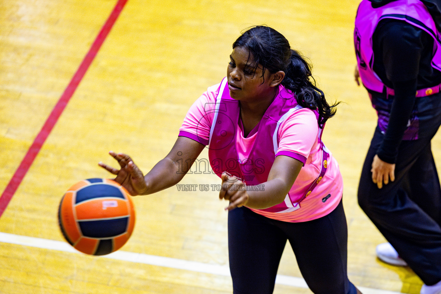 Day 5 of 21st National Netball Tournament was held in Social Canter at Male', Maldives on Sunday, 13th May 2024. Photos: Nausham Waheed / images.mv