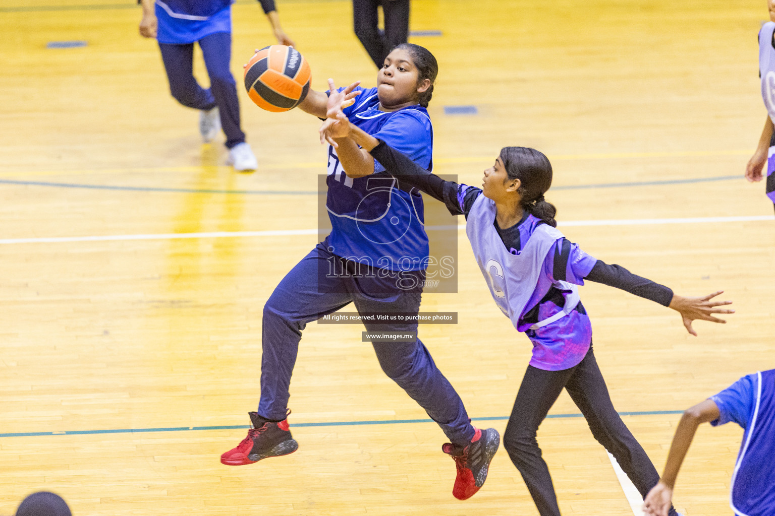 Day5 of 24th Interschool Netball Tournament 2023 was held in Social Center, Male', Maldives on 31st October 2023. Photos: Nausham Waheed / images.mv