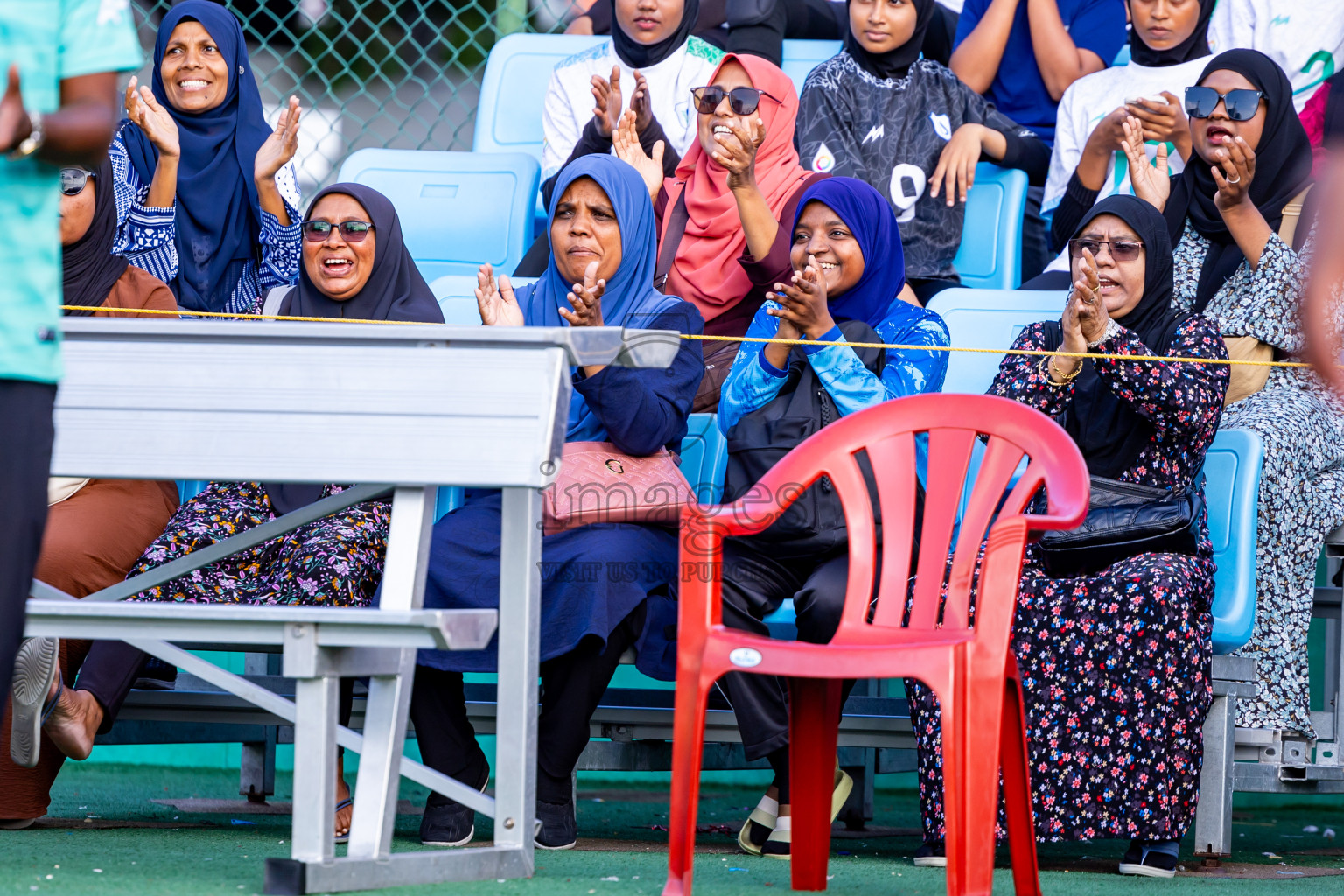 Day 13 of Interschool Volleyball Tournament 2024 was held in Ekuveni Volleyball Court at Male', Maldives on Thursday, 5th December 2024. Photos: Nausham Waheed / images.mv