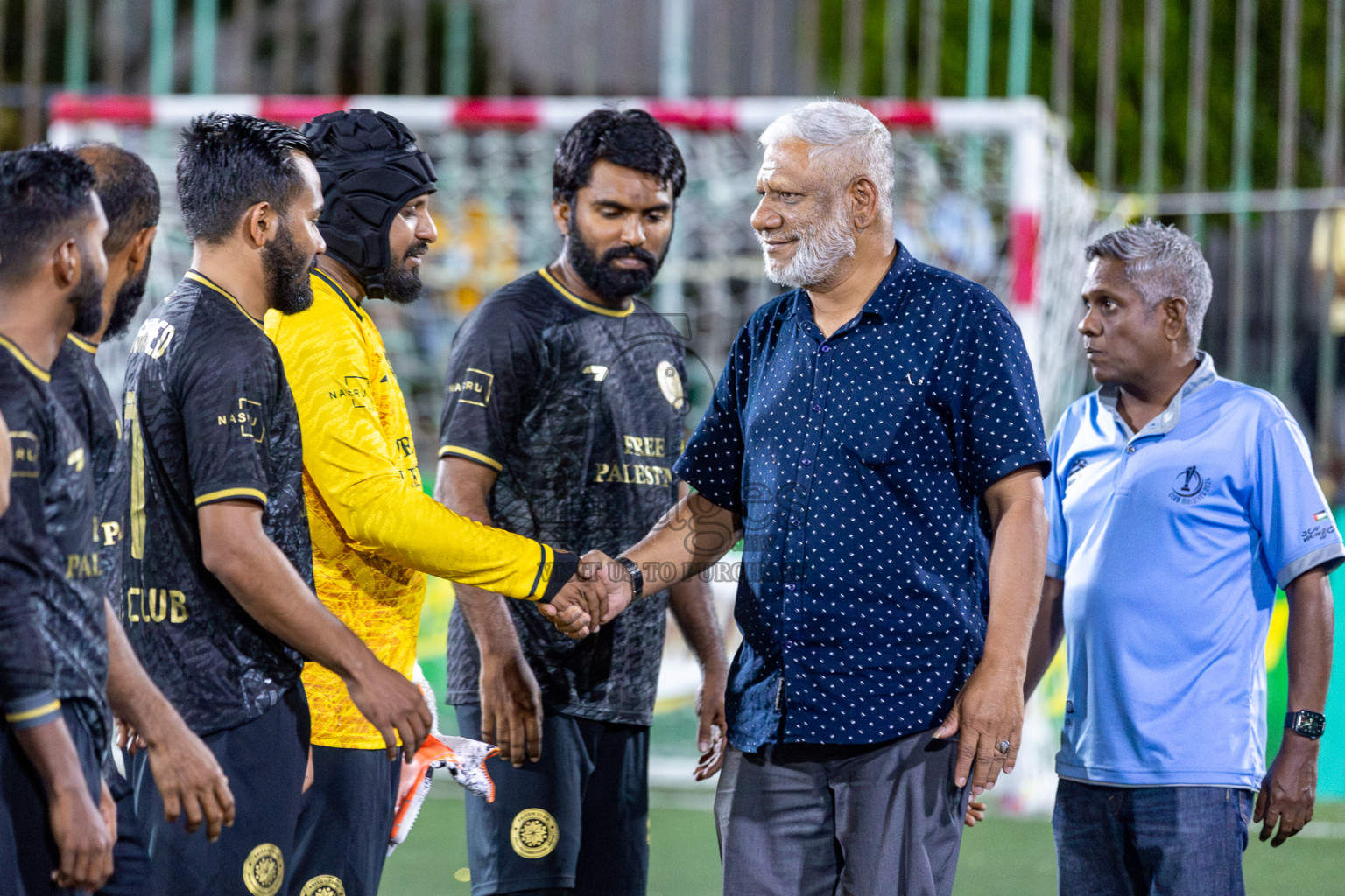 Prison Club vs Police Club in Club Maldives Cup 2024 held in Rehendi Futsal Ground, Hulhumale', Maldives on Saturday, 28th September 2024. Photos: Hassan Simah / images.mv