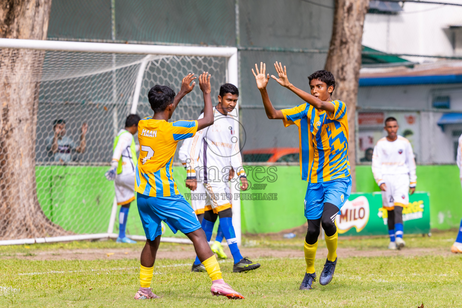 Day 2 of MILO Academy Championship 2025 (U14) was held on Friday, 31st October 2025 at Henveiru Football Grounds, Male', Maldives . 
Photos: Ismail Thoriq / images.mv
