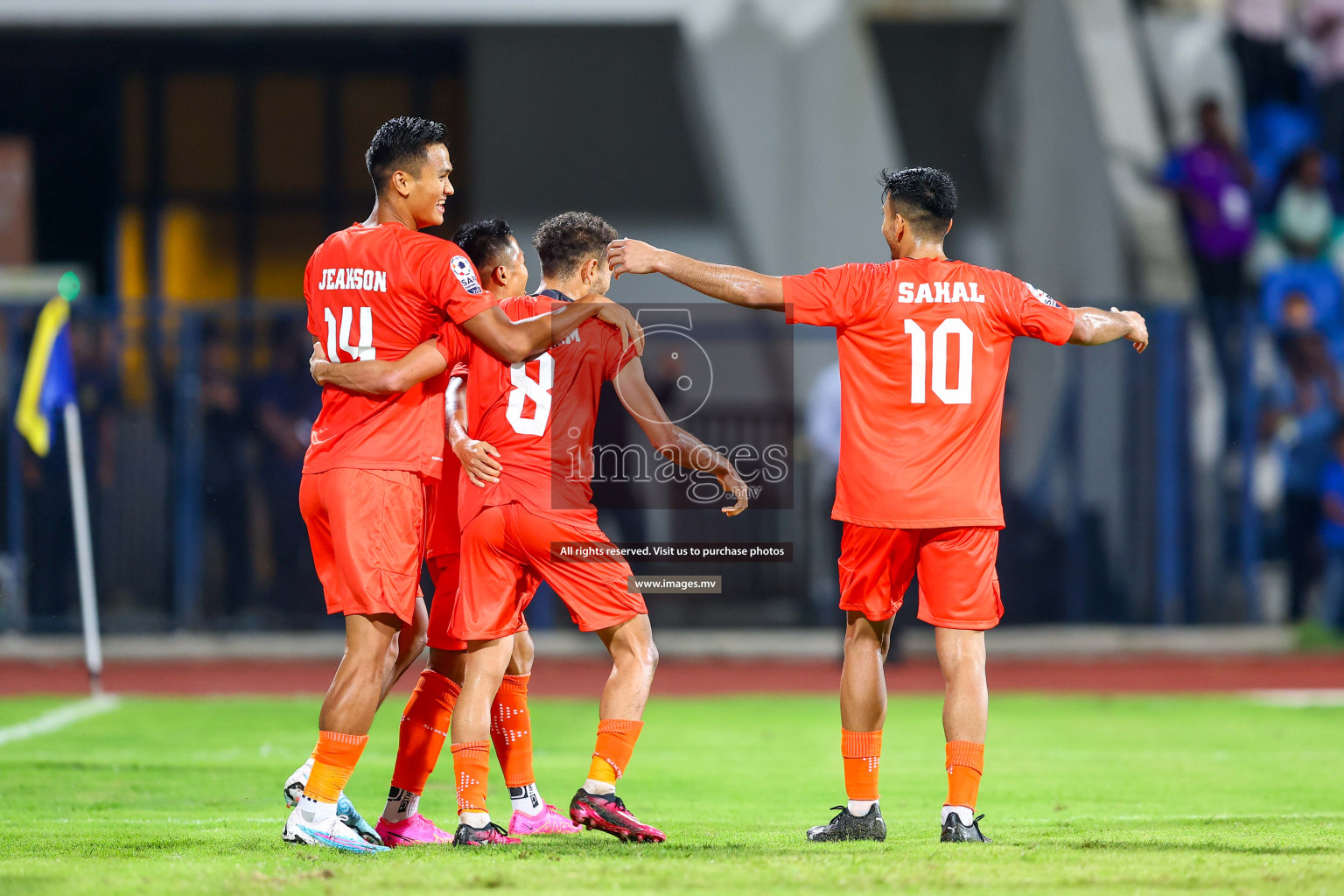 Nepal vs India in SAFF Championship 2023 held in Sree Kanteerava Stadium, Bengaluru, India, on Saturday, 24th June 2023. Photos: Hassan Simah / images.mv