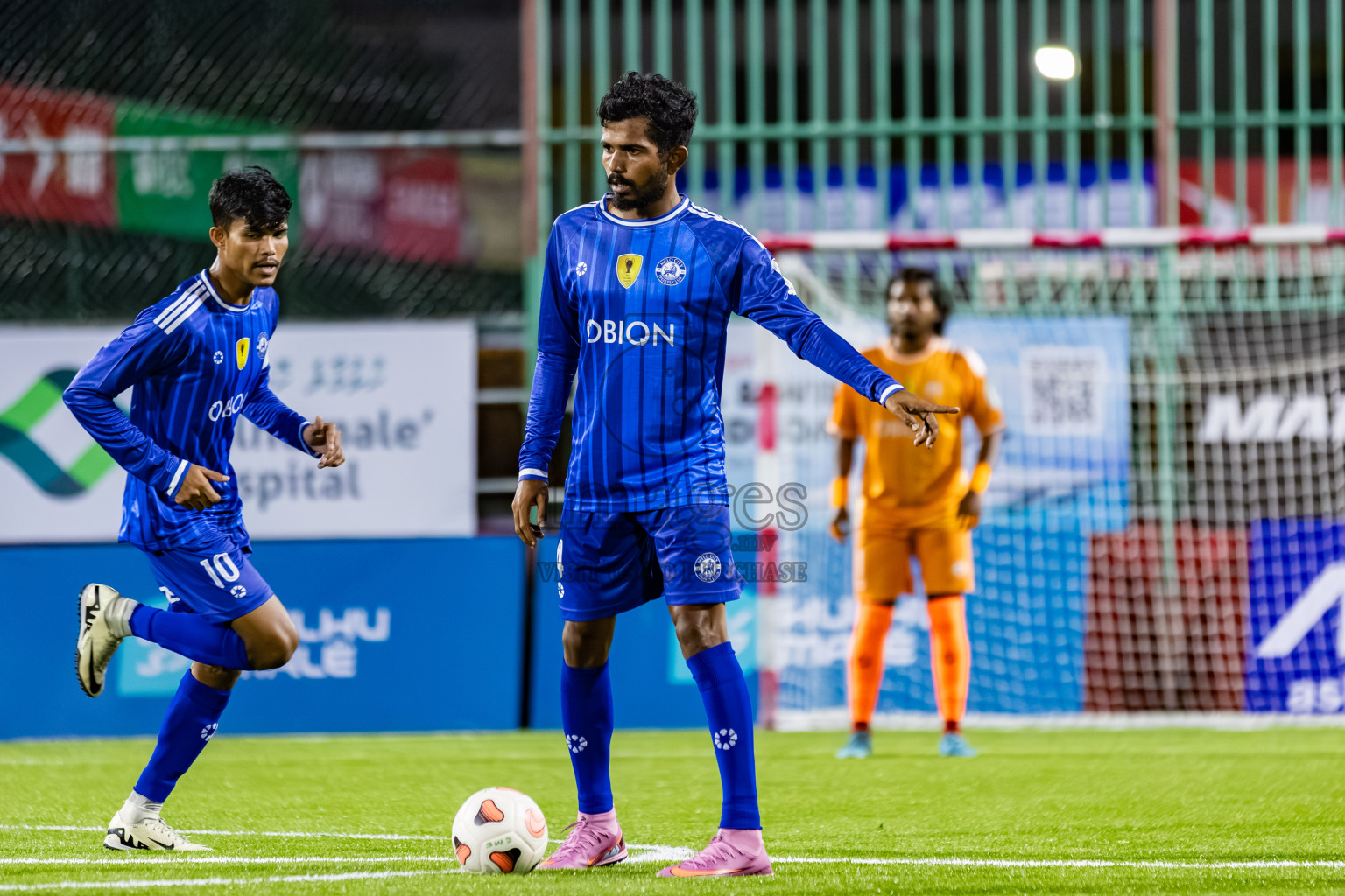 Mylo City SC vs Team Kaashidhoo in Day 1 of Kings Cup of Club Maldives Cup 2025 held in Rehendi Futsal Ground, Hulhumale', Maldives on Saturday, 30th August 2025. Photos: Areef / images.mv