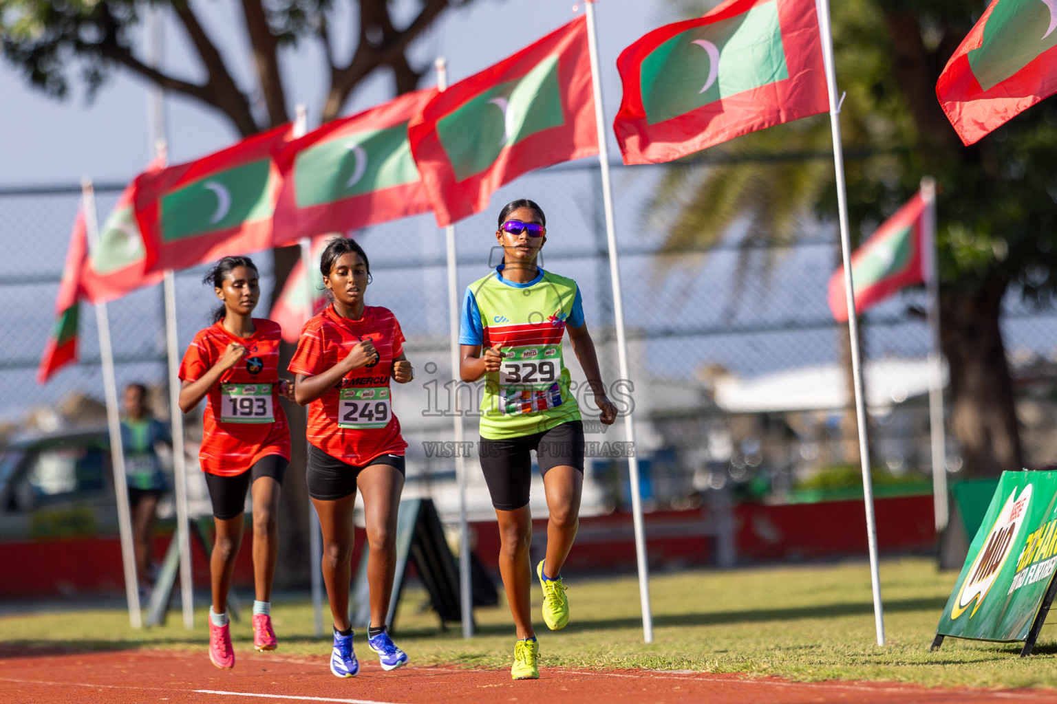 Day 1 of 12th Milo Association Championships was held in Ekuveni Track at Male', Maldives on Thursday, 24th April 2025.
Photos: Ismail Thoriq / images.mv