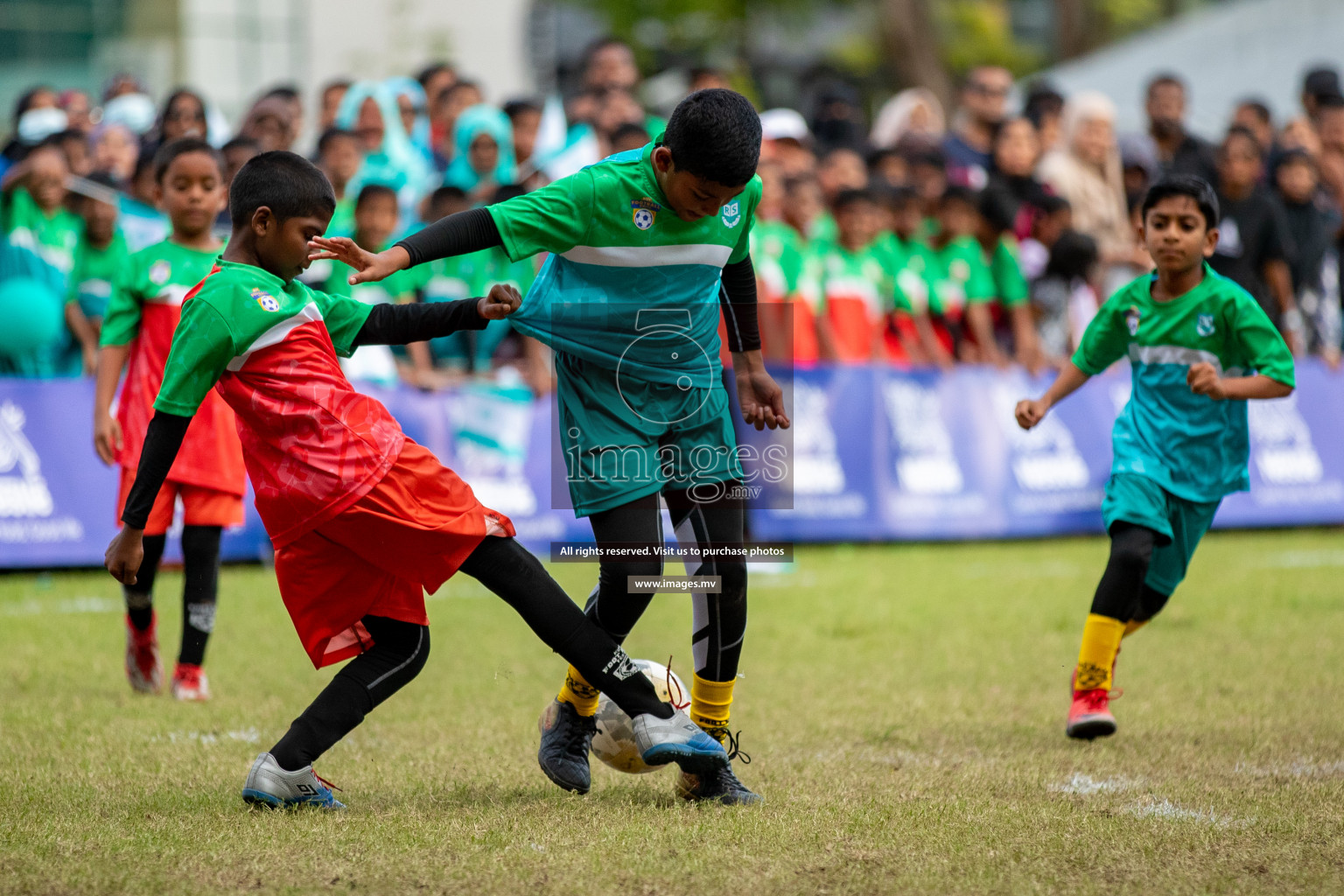 Day 4 of Milo Kids Football Fiesta 2022 was held in Male', Maldives on 22nd October 2022. Photos:Hassan Simah / images.mv