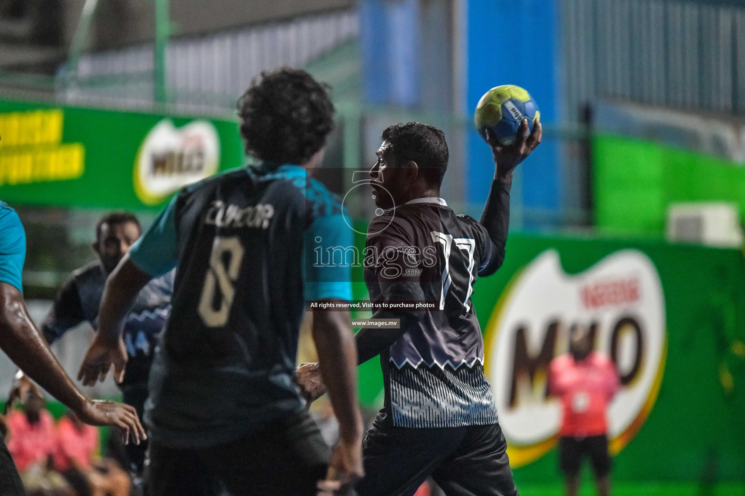 Day 4 of Milo 6th Inter Office Handball Tournament 2022 - Photos by  Nausham Waheed