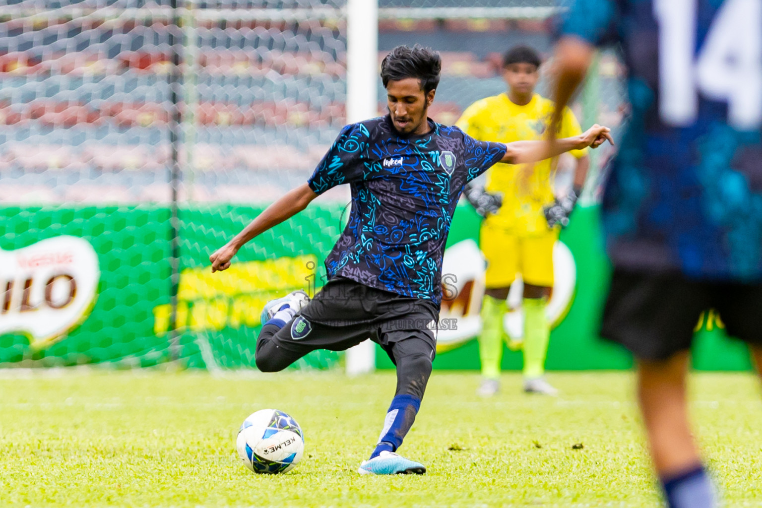 TC Sports Club vs Super United Sports in Day 5 of Under 19 Youth Championship 2024 was held at National Stadium in Male', Maldives on Sunday, 23rd June 2024. Photos: Nausham Waheed / images.mv