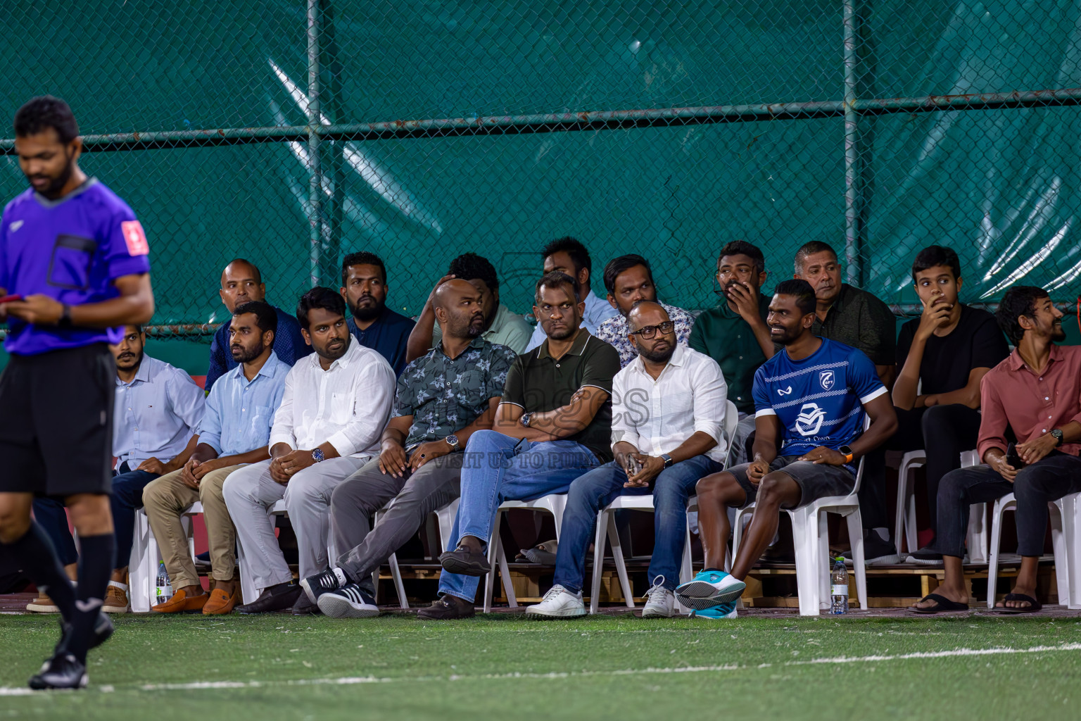 K Gaafaru vs B Eydhafushi in Zone 3 Final on Day 38 of Golden Futsal Challenge 2024 which was held on Friday, 23rd February 2024, in Hulhumale', Maldives Photos: Ismail Thoriq / images.mv