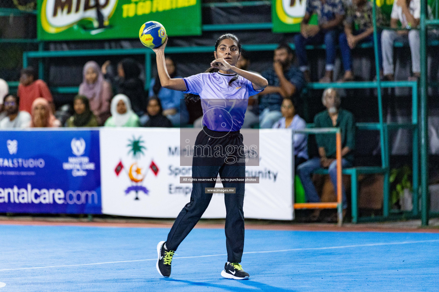 Day 2 of 7th Inter-Office/Company Handball Tournament 2023, held in Handball ground, Male', Maldives on Saturday, 17th September 2023 Photos: Nausham Waheed/ Images.mv