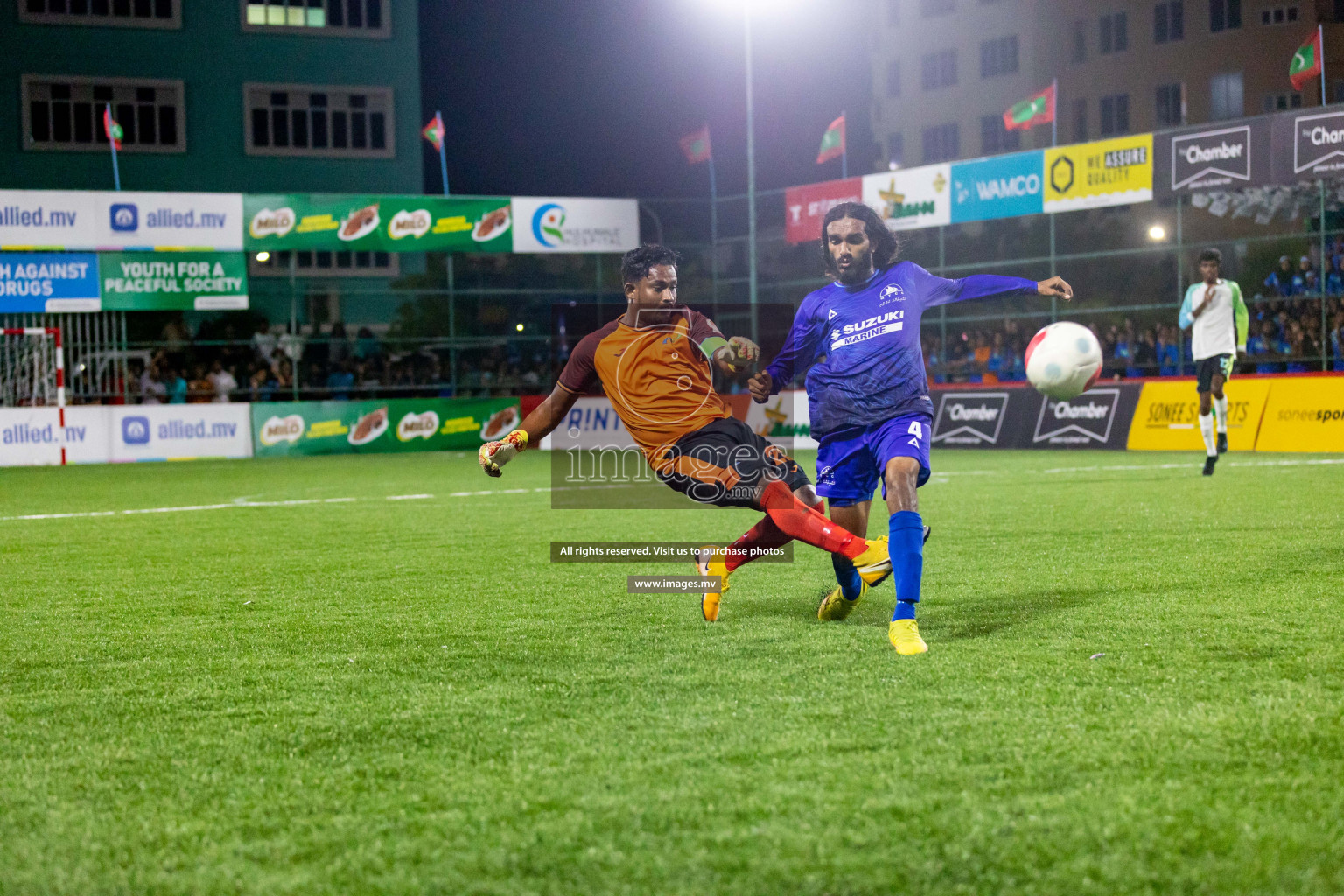 Team MTCC vs Cub Fen in Club Maldives Cup 2022 was held in Hulhumale', Maldives on Monday, 17th October 2022. Photos: Mohamed Mahfooz Moosa/ images.mv