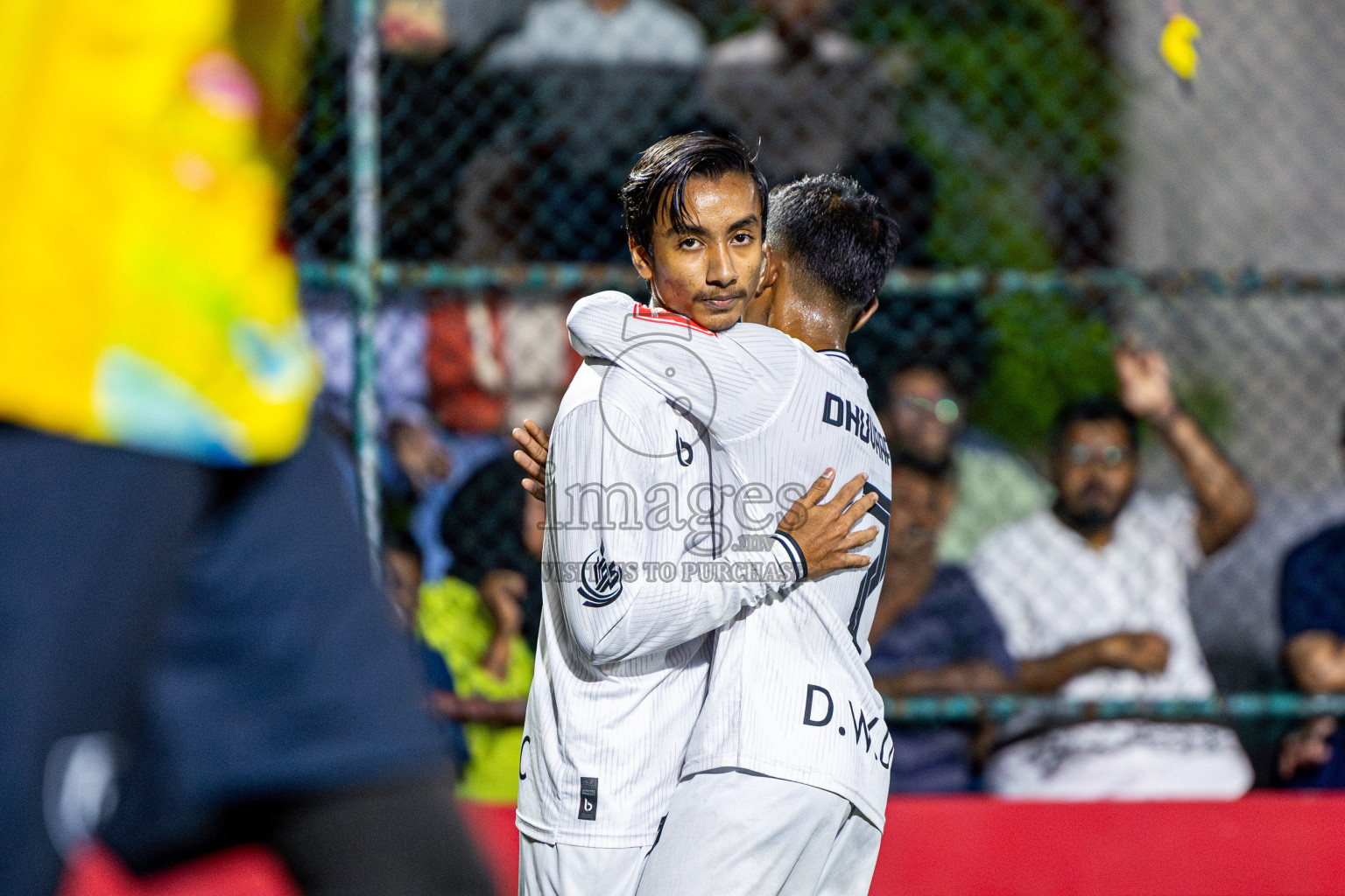 SH Kanditheemu vs R Dhuvaafaru in Zone round Day 27 of Golden Futsal Challenge 2025 was held on Friday , 31st January 2025, in Hulhumale', Maldives. Photos: Nausham Waheed / images.mv