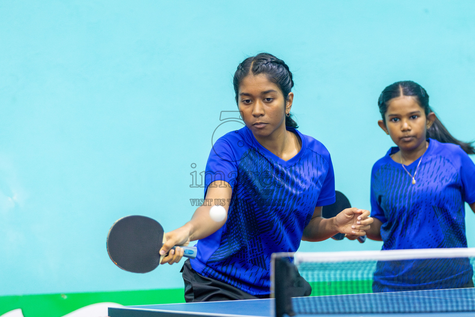 Day 3 of Interschool Table Tennis Tournament 2025 held at Male' TT Hall, Male', Maldives on Saturday, 17th May 2025. Photos By: Mohamed Mahfooz Moosa / images.mv