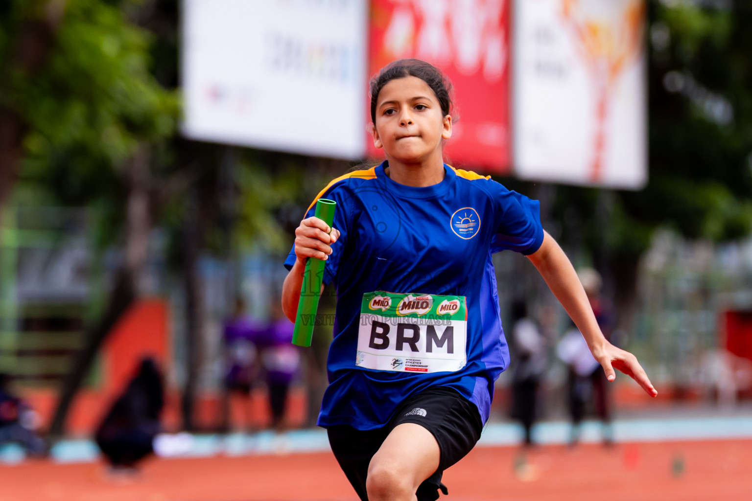 Day 6 of Inter-school Athletics Championship 2025 held in Ekuveni Synthetic Track, Male', Maldives on Sunday, 12th October 2025. Photos by: Nausham Waheed / Images.mv