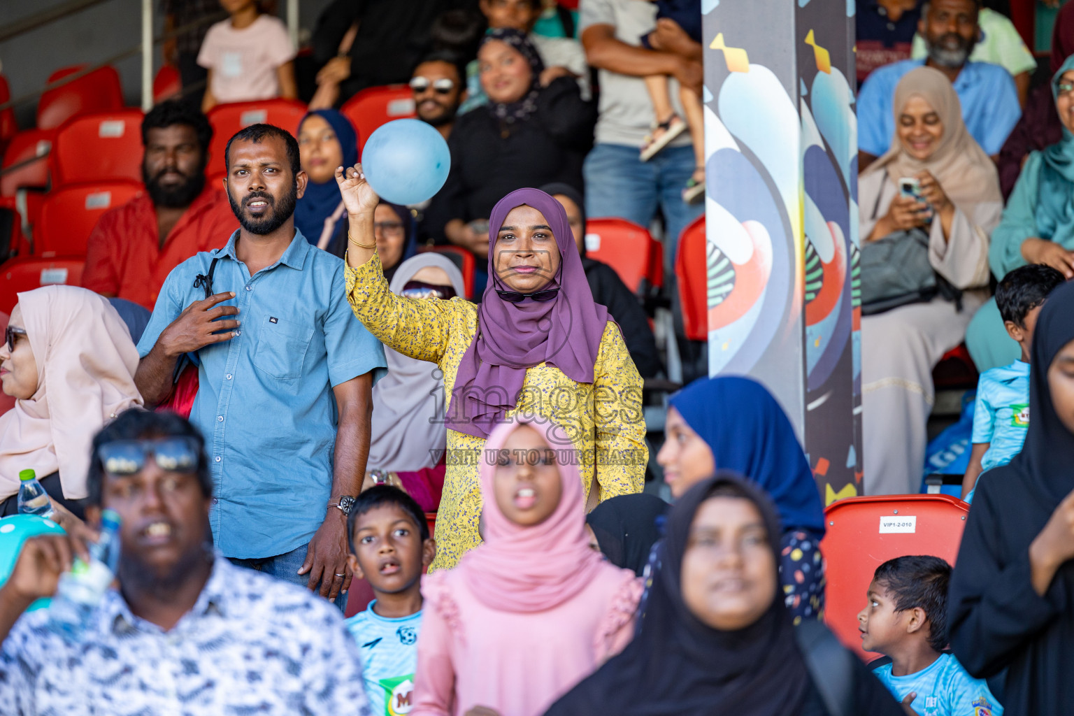 Day 2 of MILO Kids Football Fiesta was held at National Stadium in Male', Maldives on Saturday, 24th February 2024.