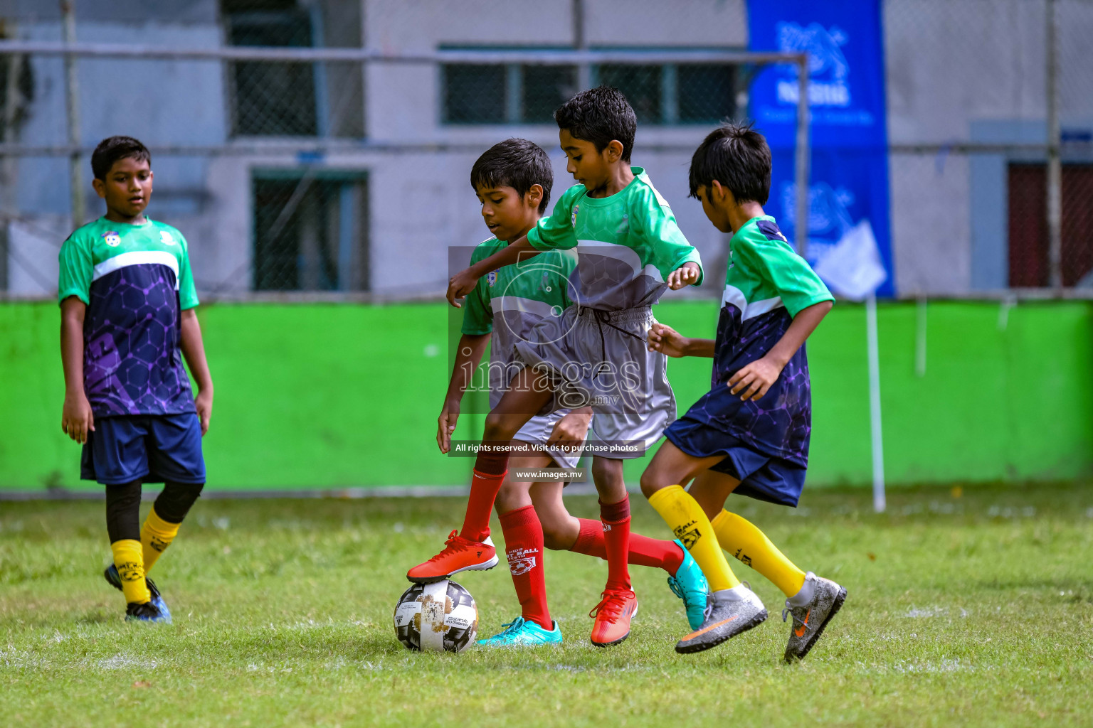 Day 1 of Milo Kids Football Fiesta 2022 was held in Male', Maldives on 19th October 2022. Photos: Nausham Waheed/ images.mv