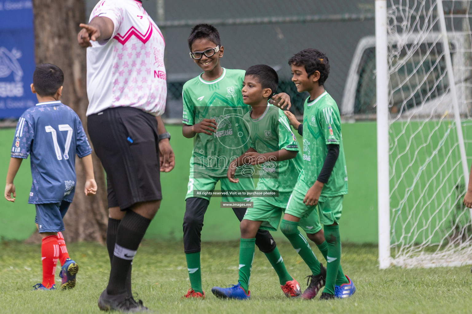 Day 1 of Nestle kids football fiesta, held in Henveyru Football Stadium, Male', Maldives on Wednesday, 11th October 2023 Photos: Shut Abdul Sattar/ Images.mv