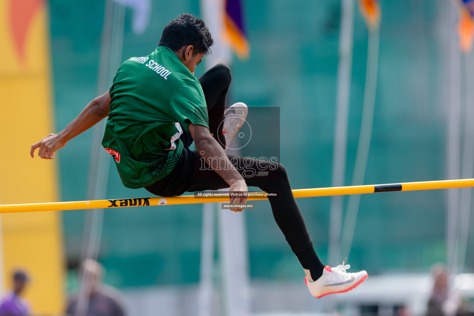 Day two of Inter School Athletics Championship 2023 was held at Hulhumale' Running Track at Hulhumale', Maldives on Sunday, 15th May 2023. Photos: Shuu/ Images.mv