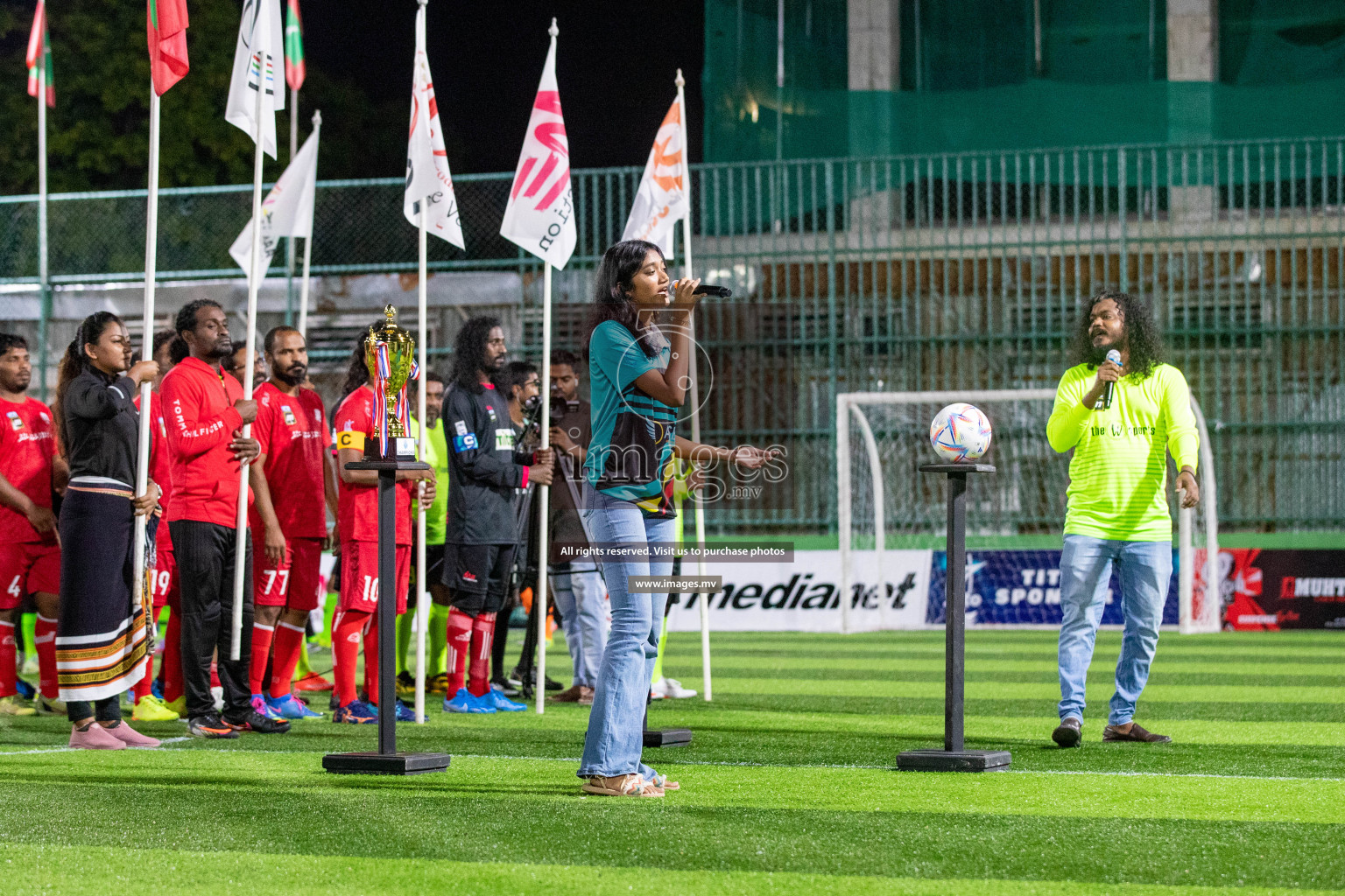 Opening of MFA Futsal Tournament  2023 on 31st March 2023 held in Hulhumale'. Photos: Nausham waheed /images.mv