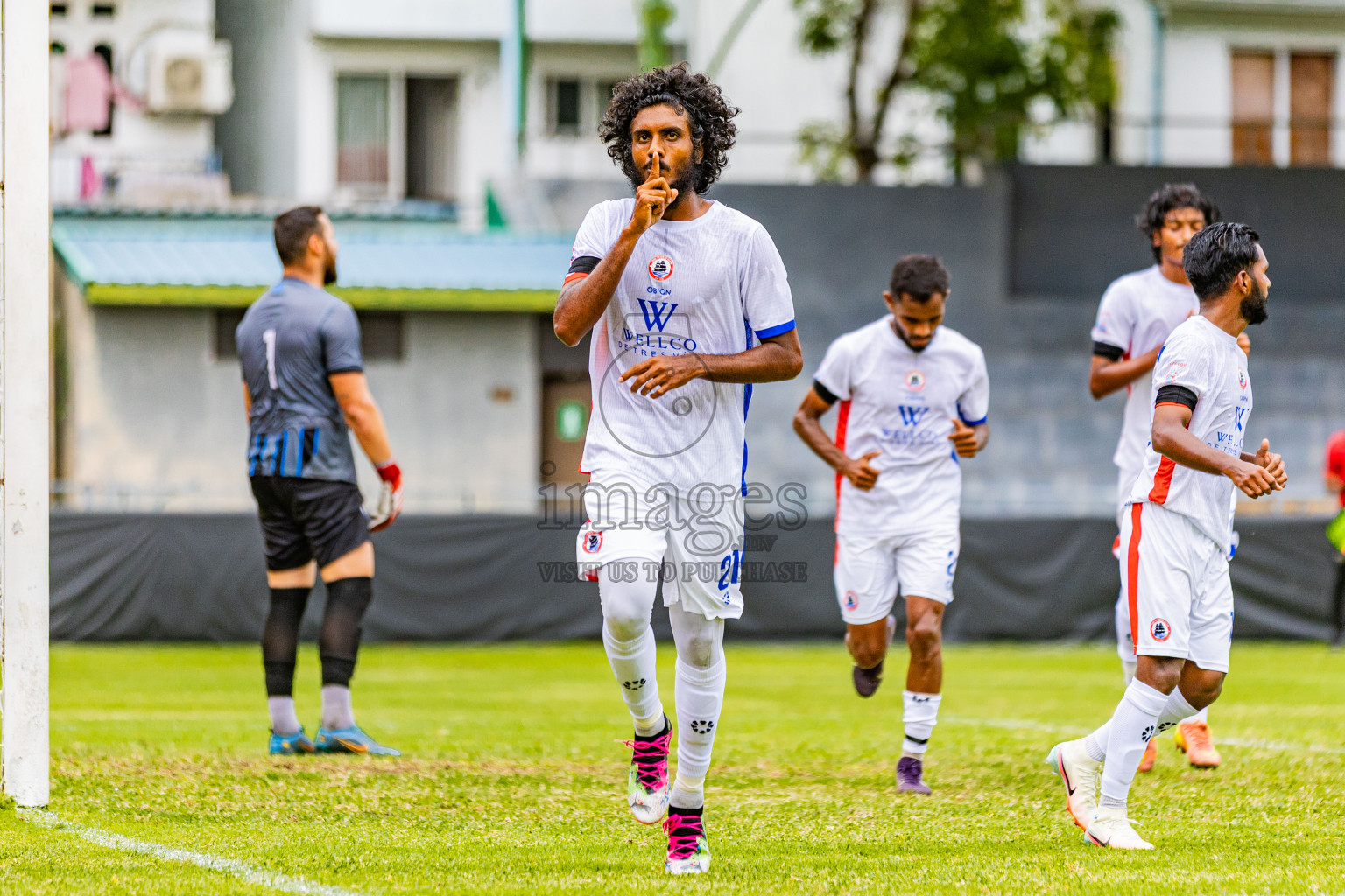 Club Valencia vs Odi Sports Club in Dhivehi Premier League 2025/26 held in National Football Stadium, Male', Maldives on Friday, 26th September 2025. Photos: Areef Adam / Images.mv