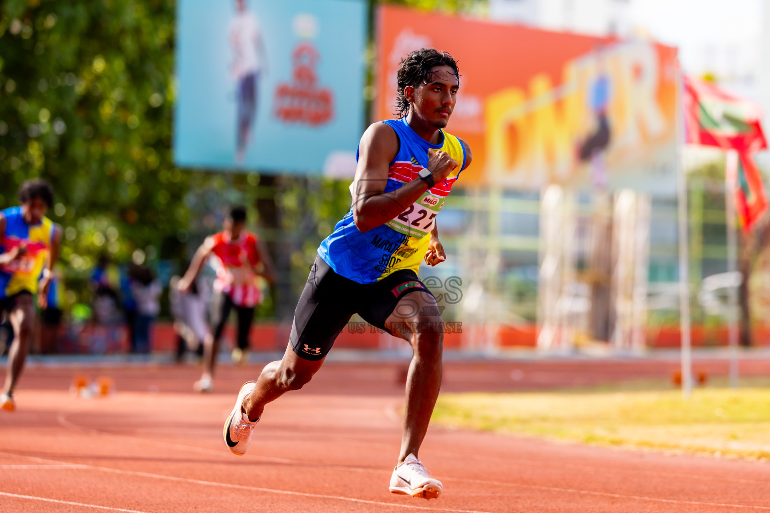 Day 3 of National Athletics Championship 2025 was held at Ekuveni Running Ground in Male', Maldives on Saturday, 16th August 2025. Photos: Nausham Waheed / images.mv
