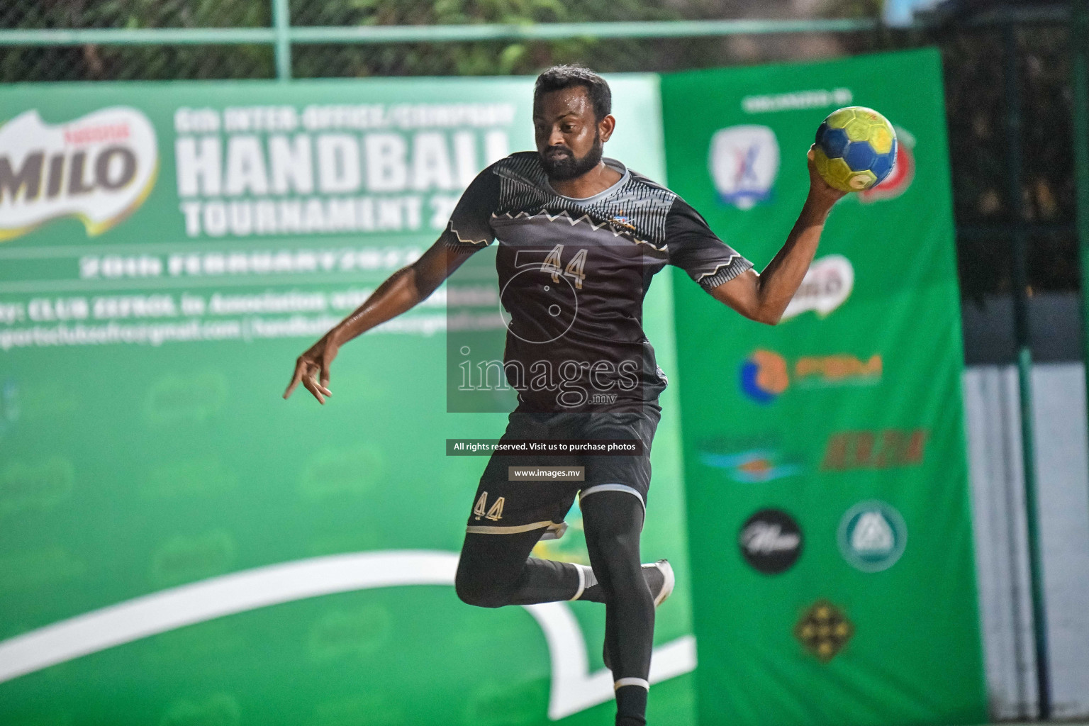 Day 4 of Milo 6th Inter Office Handball Tournament 2022 - Photos by  Nausham Waheed