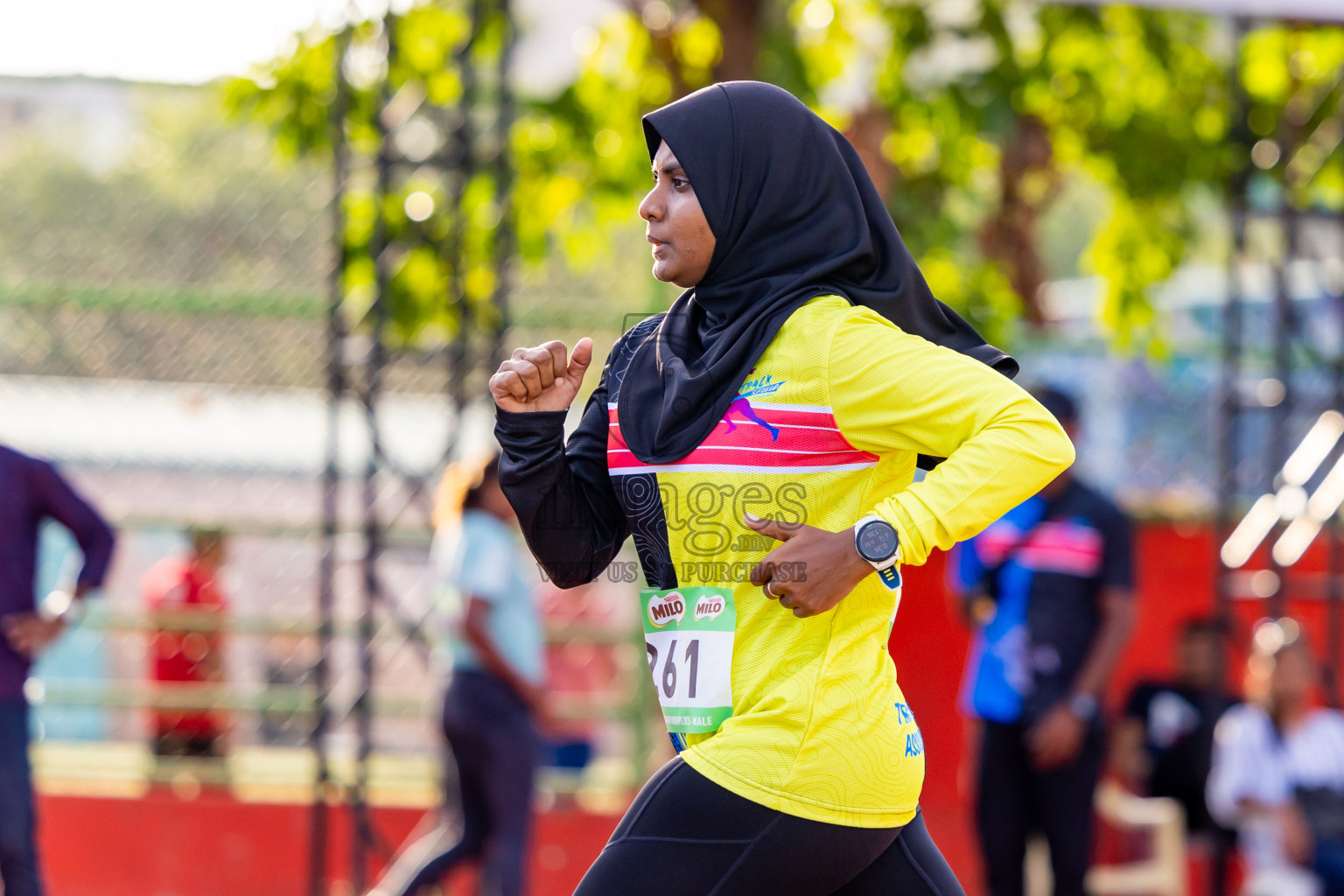 Day 2 of National Athletics Championship 2025 was held at Ekuveni Running Ground in Male', Maldives on Friday, 15th August 2025. Photos: Nausham Waheed  / images.mv