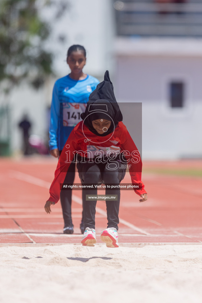 Day three of Inter School Athletics Championship 2023 was held at Hulhumale' Running Track at Hulhumale', Maldives on Tuesday, 16th May 2023. Photos: Shuu / Images.mv