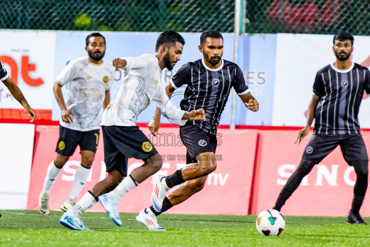 DSC vs Prison Club in Round of 16 of Club Maldives Cup 2024 held in Rehendi Futsal Ground, Hulhumale', Maldives on Tuesday, 8th October 2024. Photos: Nausham Waheed / images.mv