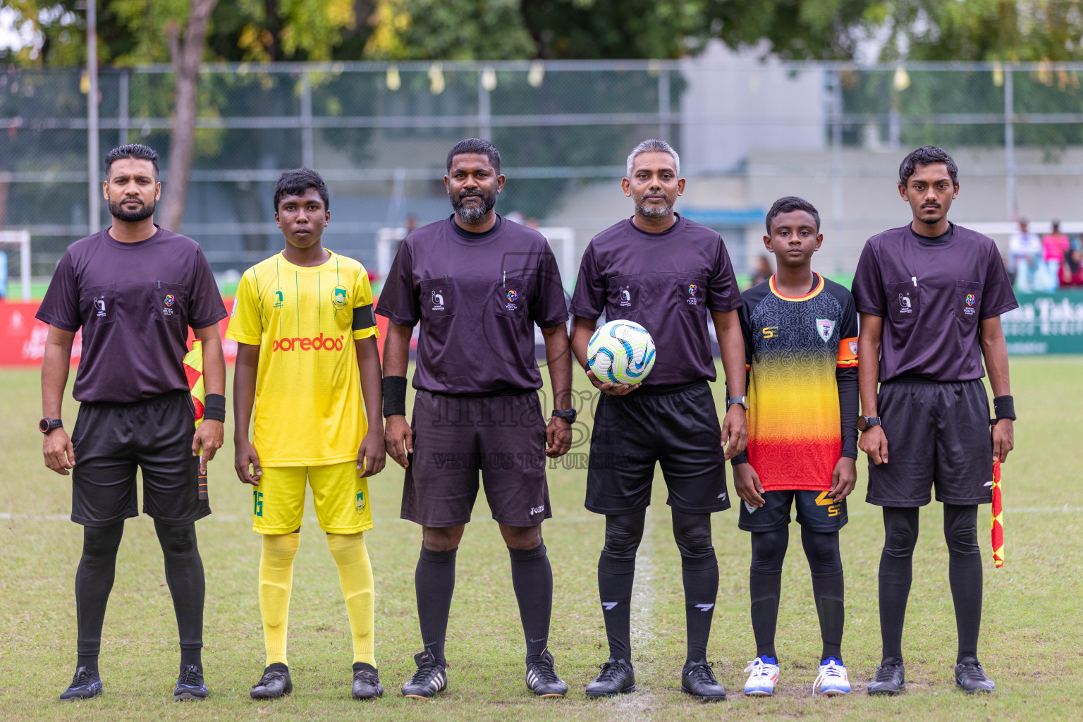 Eagles vs Maziya (U12) in Dhivehi Youth League 2024 - Day 2. Matches held at Henveiru Stadium on 22nd November 2024 , Friday. Photos: Shuu Abdul Sattar/ Images.mv