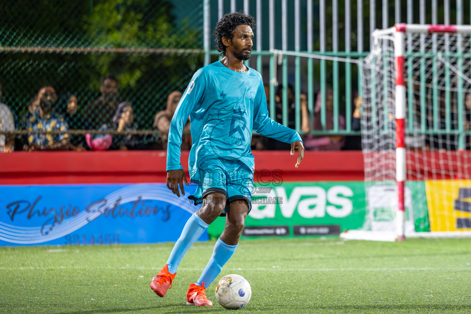 AA Mathiveri vs AA Thoddoo in Zone Round on Day 27 of Golden Futsal Challenge 2025 was held on Friday , 31st January 2025, in Hulhumale', Maldives. Photos: Ismail Thoriq / images.mv