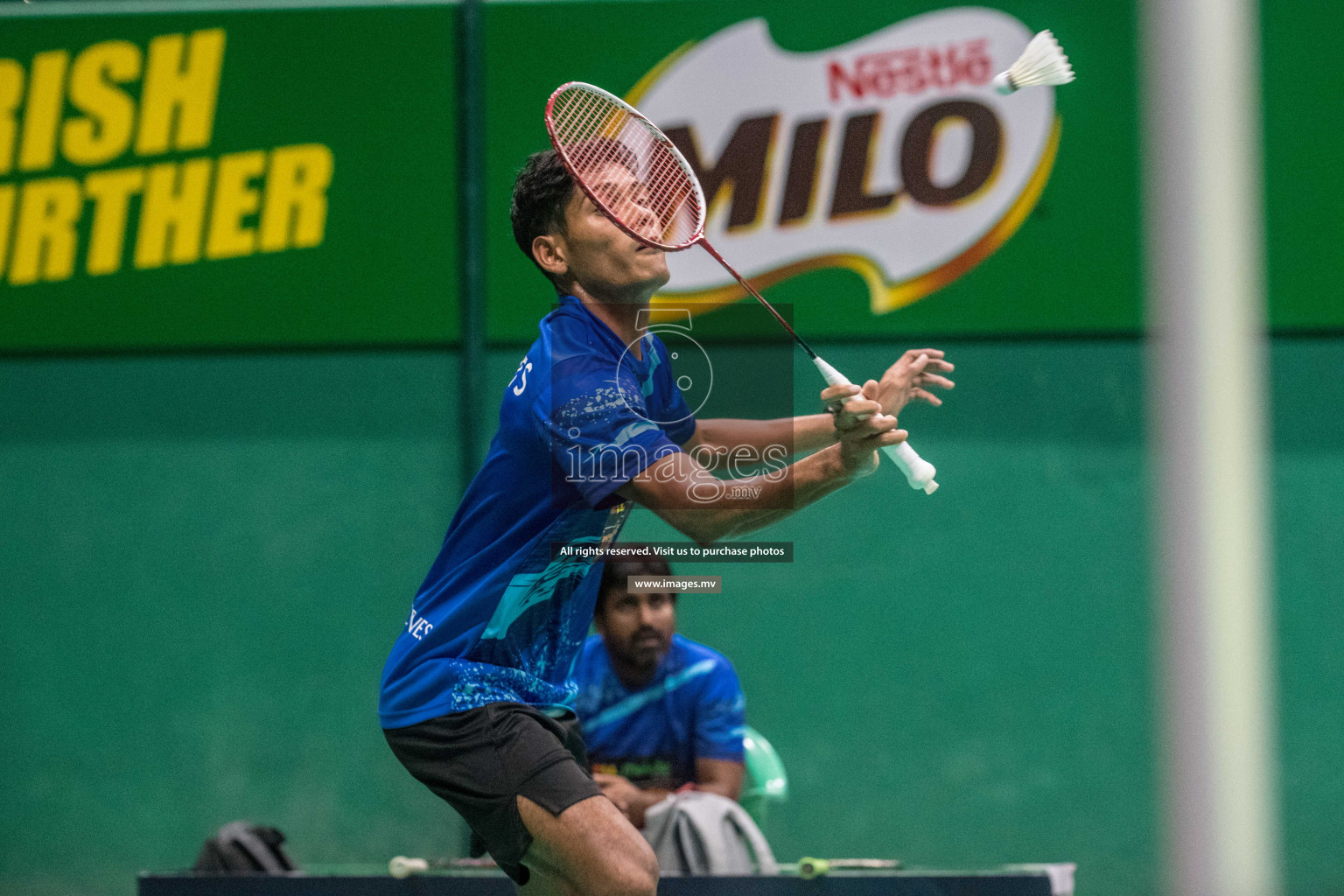 Final of Badminton association mixed group championship 2021 held in Male', Maldives Photos by Nausham Waheed