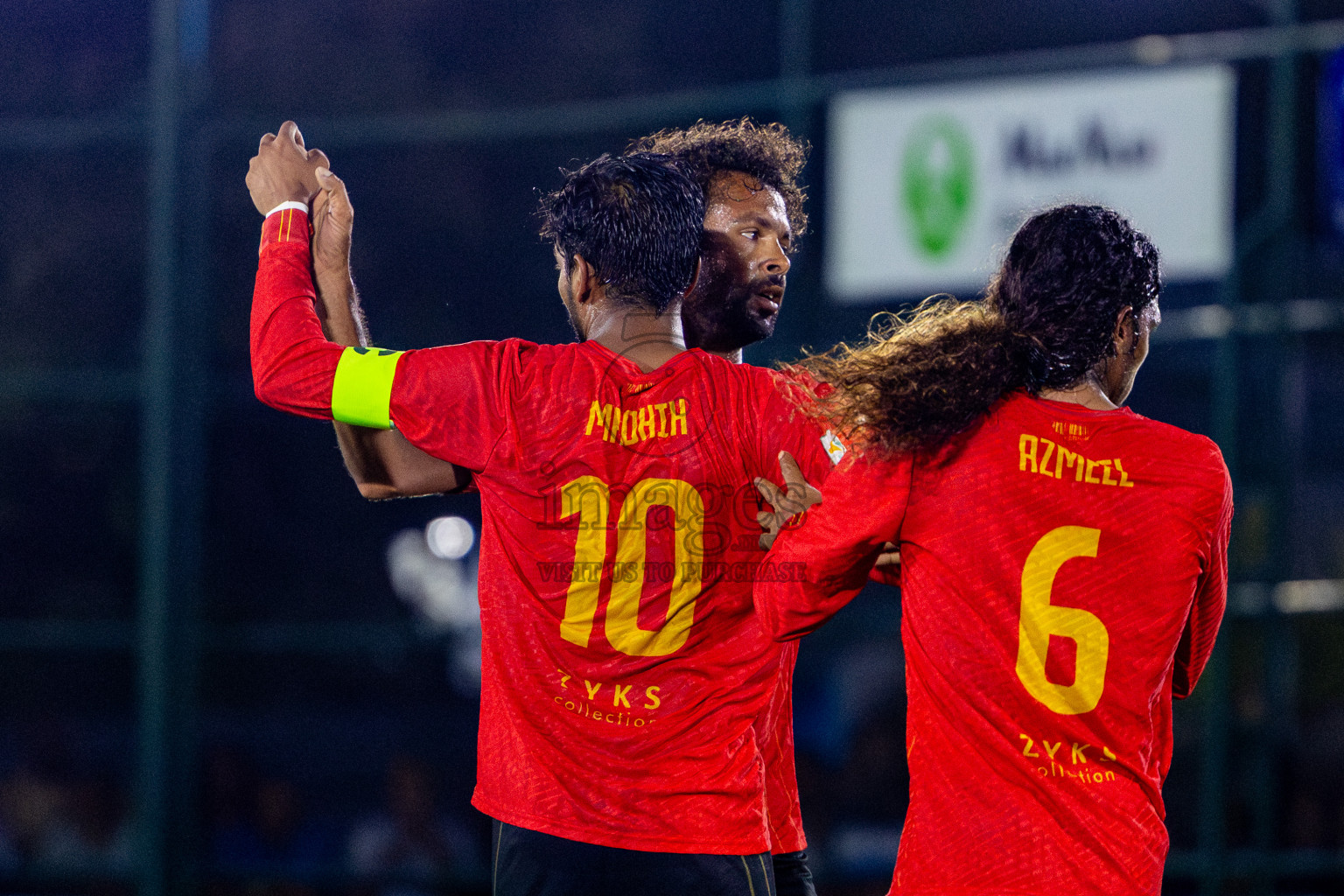 J Kovi Goani vs Fools SC in Day 2 of Laamehi Dhiggaru Ekuveri Futsal Challenge 2025 was held on Friday, 25th July 2025, at Dhiggaru Futsal Ground, Dhiggaru, Maldives Photos: Nausham Waheed  / images.mv