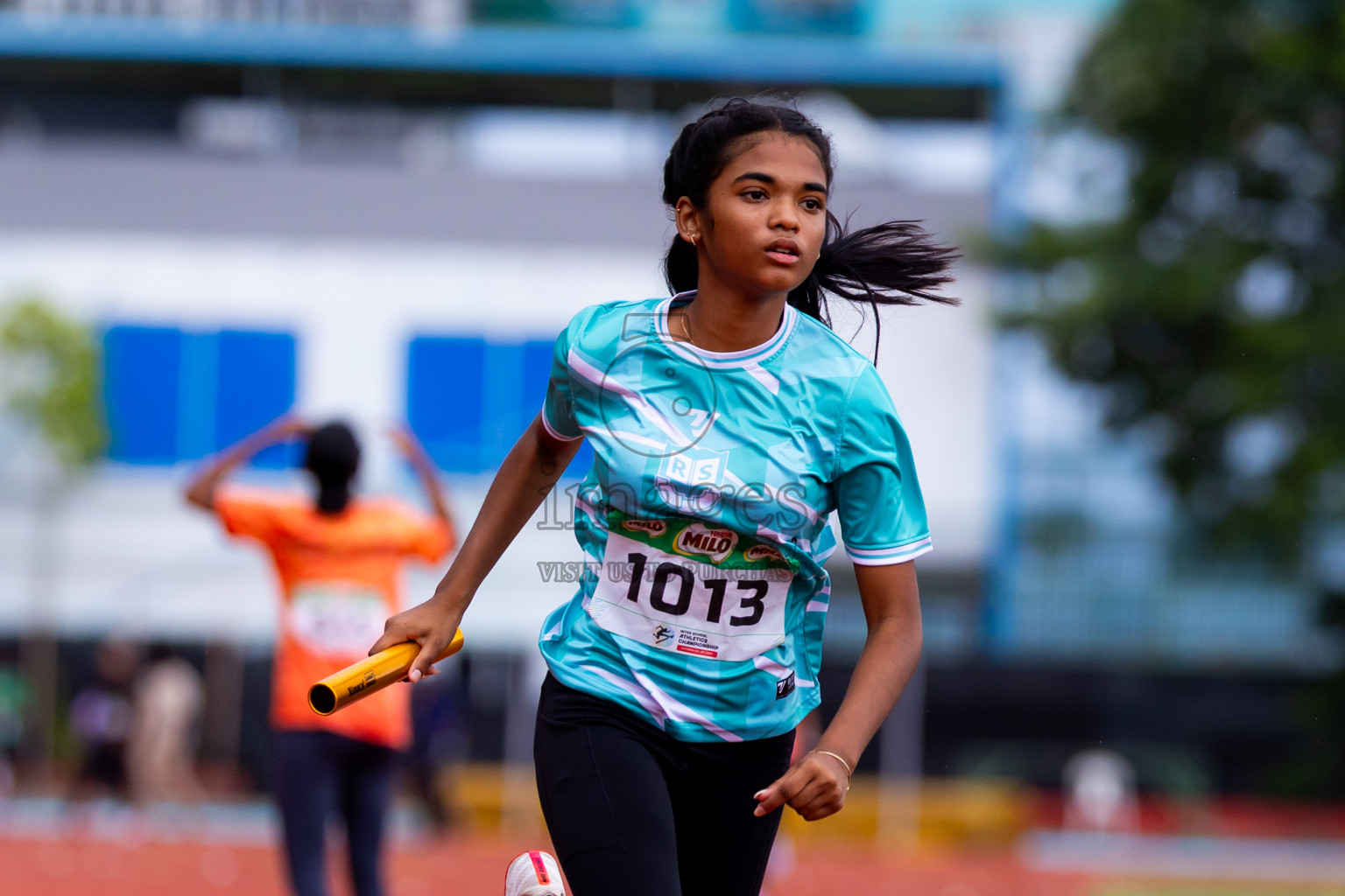 Day 6 of Inter-school Athletics Championship 2025 held in Ekuveni Synthetic Track, Male', Maldives on Sunday, 12th October 2025. Photos by: Nausham Waheed / Images.mv