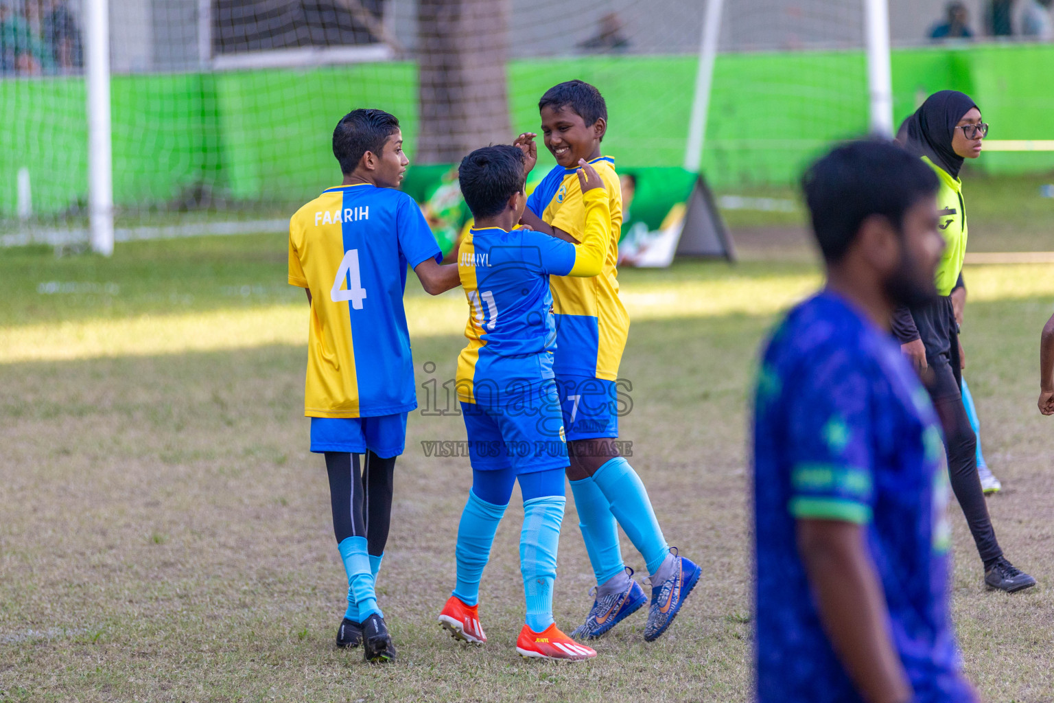 Day 2  of MILO Academy Championship 2024 - U12 was held at Henveiru Grounds in Male', Maldives on Thursday, 5th July 2024. Photos: Shuu Abdul Sattar / images.mv