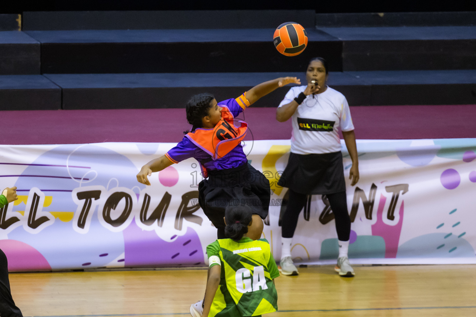 Day 14 of 25th Inter-School Netball Tournament was held in Social Center at Male', Maldives on Sunday, 25th August 2024. Photos: Hasni / images.mv