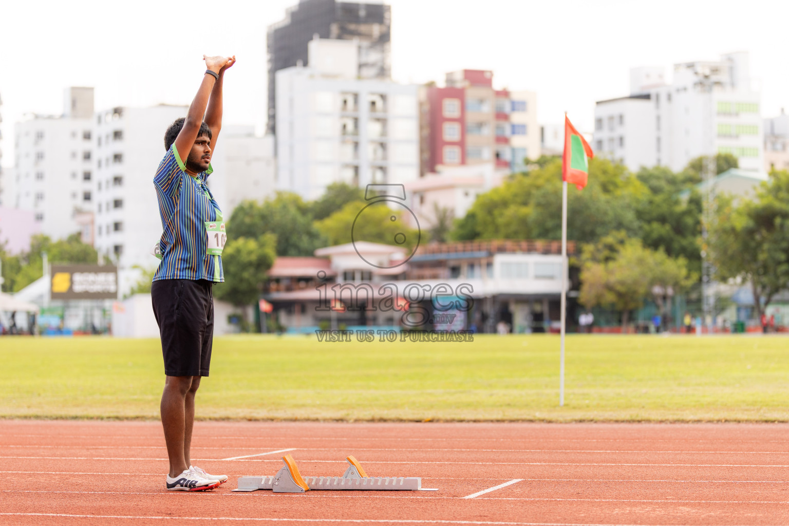 Day 1 of National Athletics Championship 2025 was held at Ekuveni Running Ground in Male', Maldives on Thursday, 14th August 2025. Photos: Hasni / images.mv