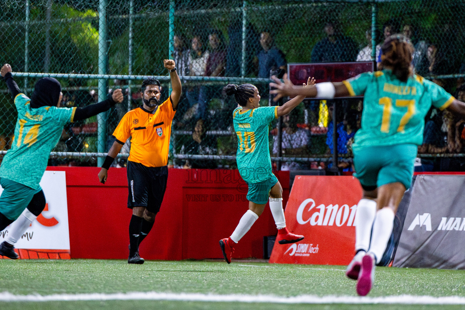 WAMCO vs POLICE CLUB in Eighteen Thirty 2024 2024 held in Rehendi Futsal Ground, Hulhumale', Maldives on Monday, 16th September 2024. Photos: Shu / images.mv