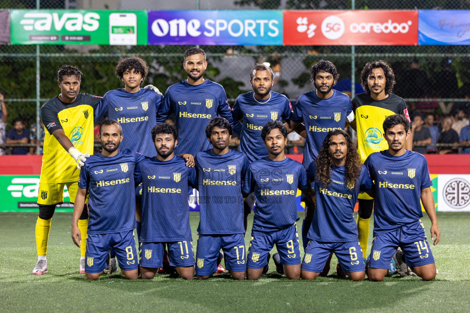 M Muli vs M Naalaafushi in Day 12 of Golden Futsal Challenge 2025 was held on Thursday, 16th January 2025, in Hulhumale', Maldives.
Photos: Hassan Simah / images.mv