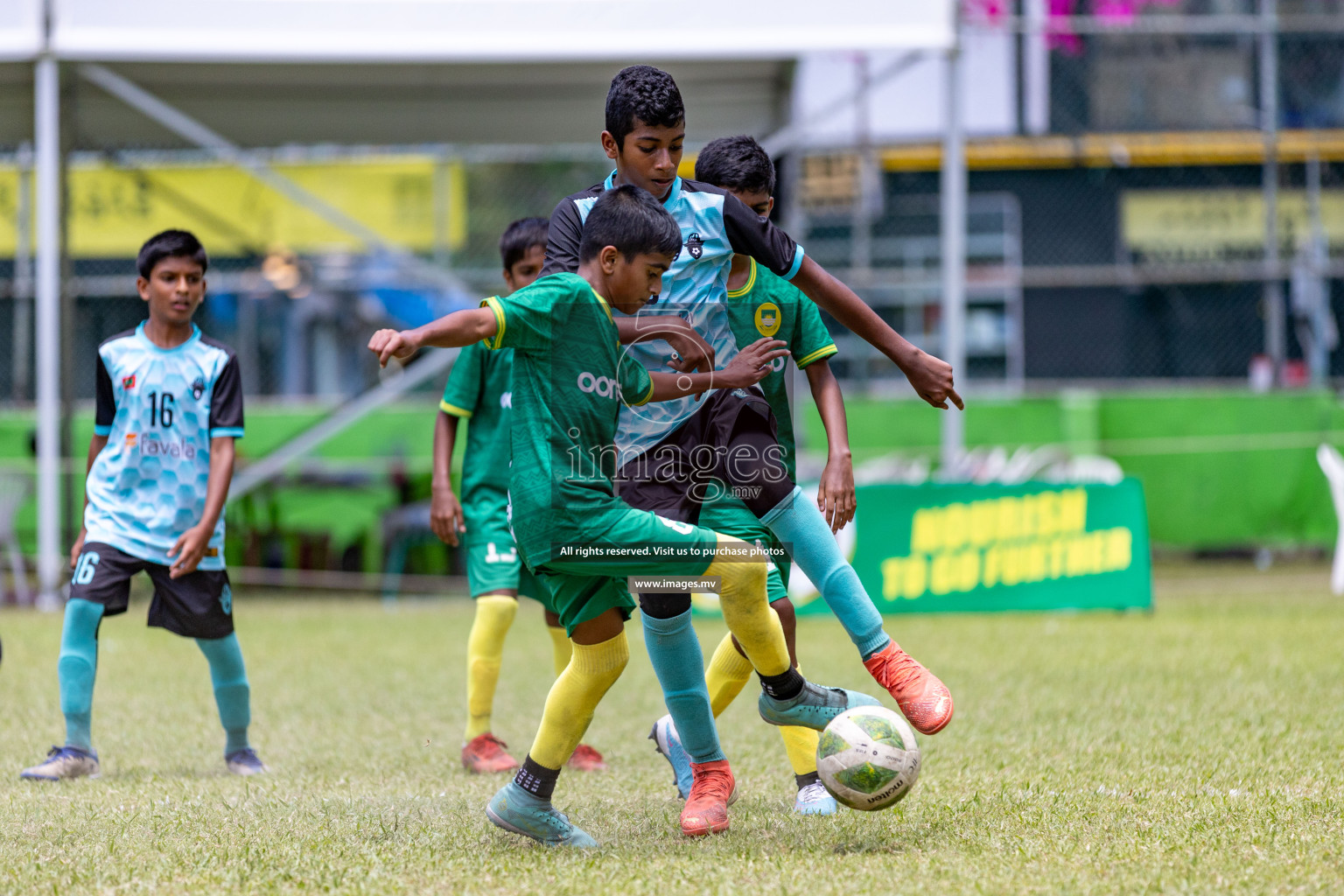 Day 2 of MILO Academy Championship 2023 (U12) was held in Henveiru Football Grounds, Male', Maldives, on Saturday, 19th August 2023. Photos: Nausham Waheedh / images.mv