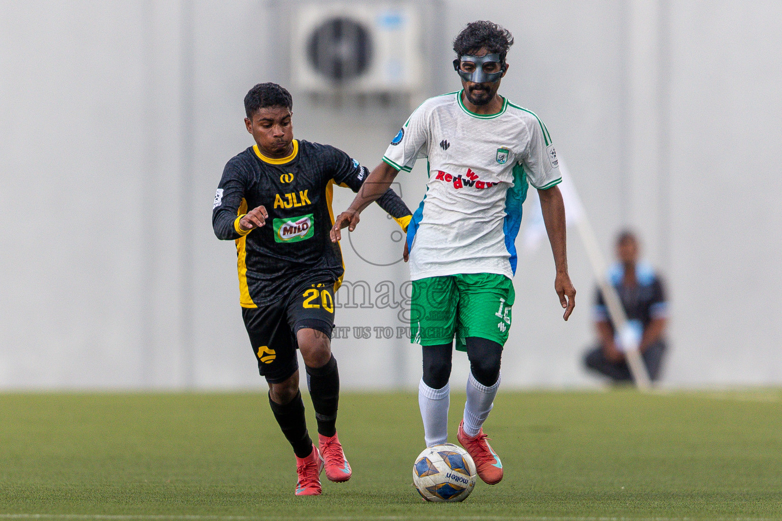 Huss Songun FT VS Aajeelakah Eydhafushi FT in Day 4 of Eydhafushi Cup 2025 held in Eydhafushi Football Stadium at B. Eydhafushi, Maldives on Monday, 8th September 2025. Photos: Arif Rasheed / images.mv