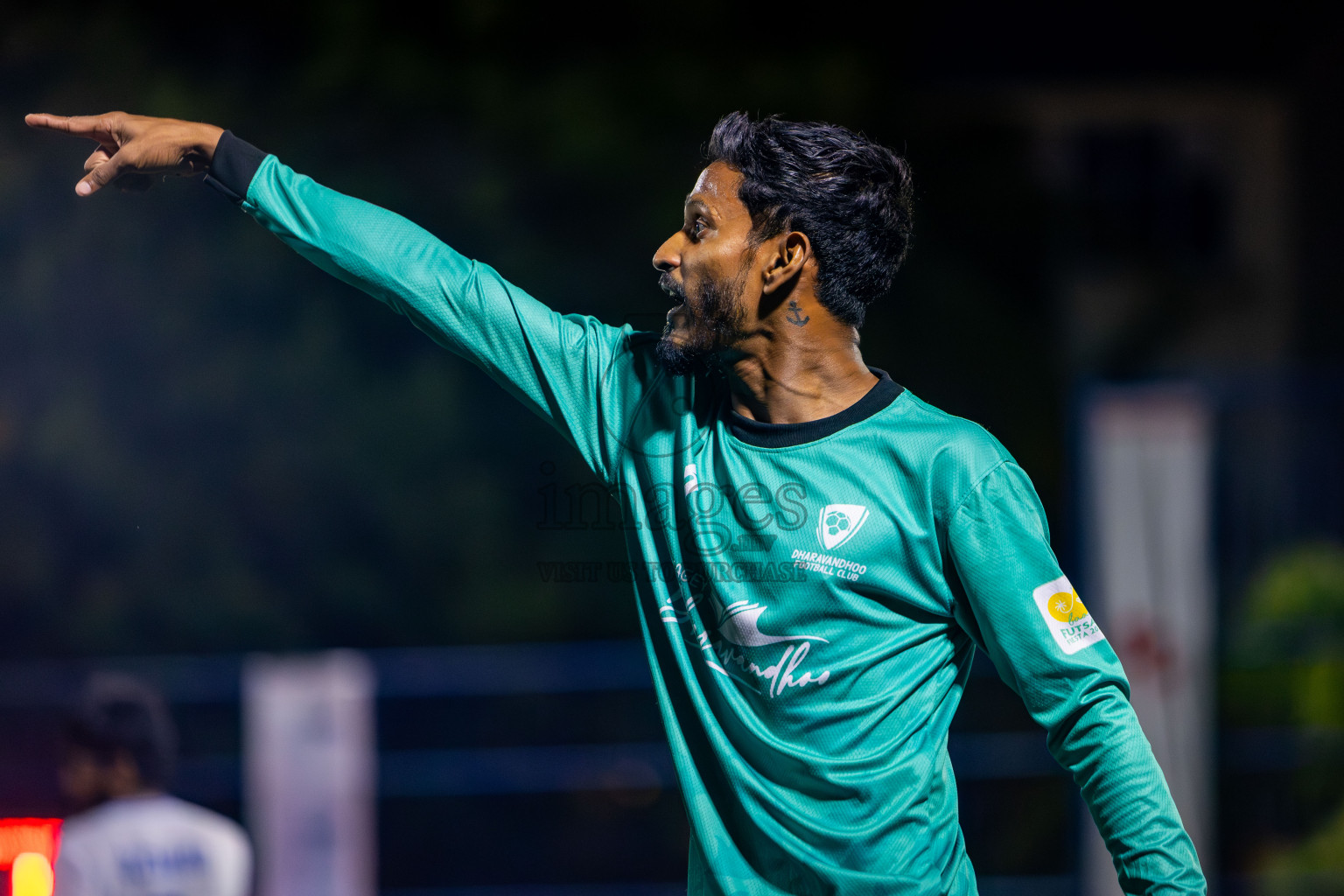 Hithaadhoo vs Dharavandhoo in Day 7 of Better in Baa Futsal Fiesta 2025 Men's division held in B. Eydhafushi, Maldives on Tuesday, 11th November 2025. Photos: Nausham Waheed / images.mv