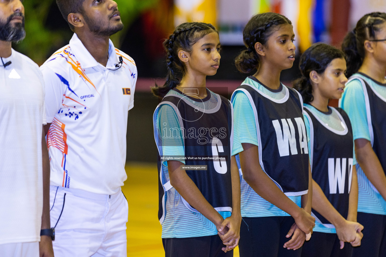 Final of 24th Interschool Netball Tournament 2023 was held in Social Center, Male', Maldives on 7th November 2023. Photos: Nausham Waheed / images.mv