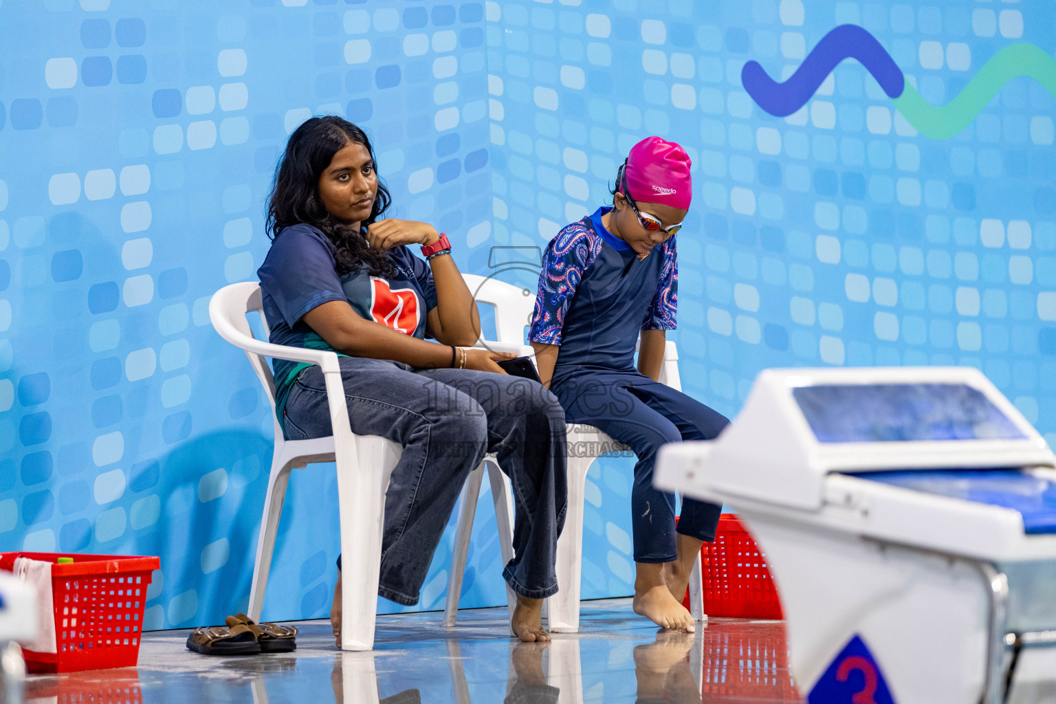 Day 4 of BML 6th National Kids Swimming Kids Festival 2025 held in Hulhumale', Maldives on Thursday, 6th November 2024. Photos: Hassan Simah / images.mv