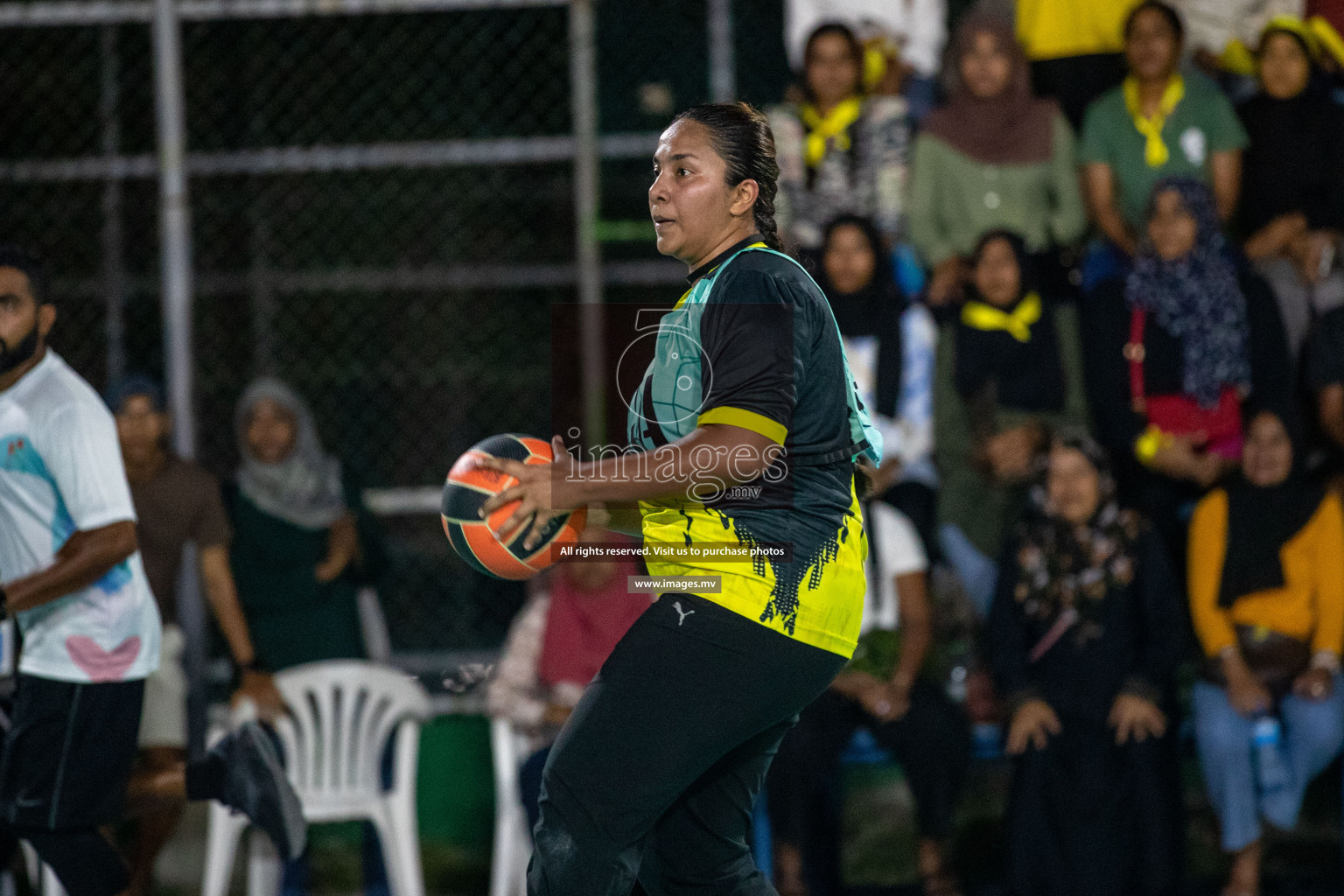 Final of 20th Milo National Netball Tournament 2023, held in Synthetic Netball Court, Male', Maldives on 11th June 2023 Photos: Nausham Waheed/ Images.mv