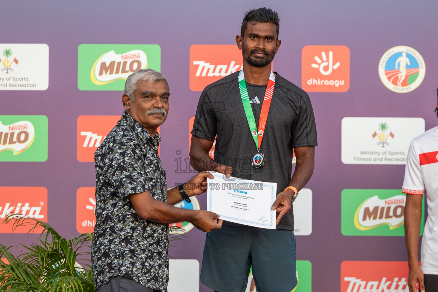 Day 1 of 33rd National Athletics Championship was held in Ekuveni Track at Male', Maldives on Thursday, 5th September 2024. Photos: Shuu Abdul Sattar / images.mv