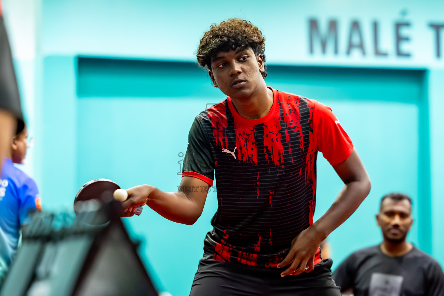 Day 2 of BML 63rd National Table Tennis Tournament 2025 was held on Tuesday, 26th August 2025 in Male' TT Hall, Male', Maldives. Photos: Nausham Waheed / images.mv