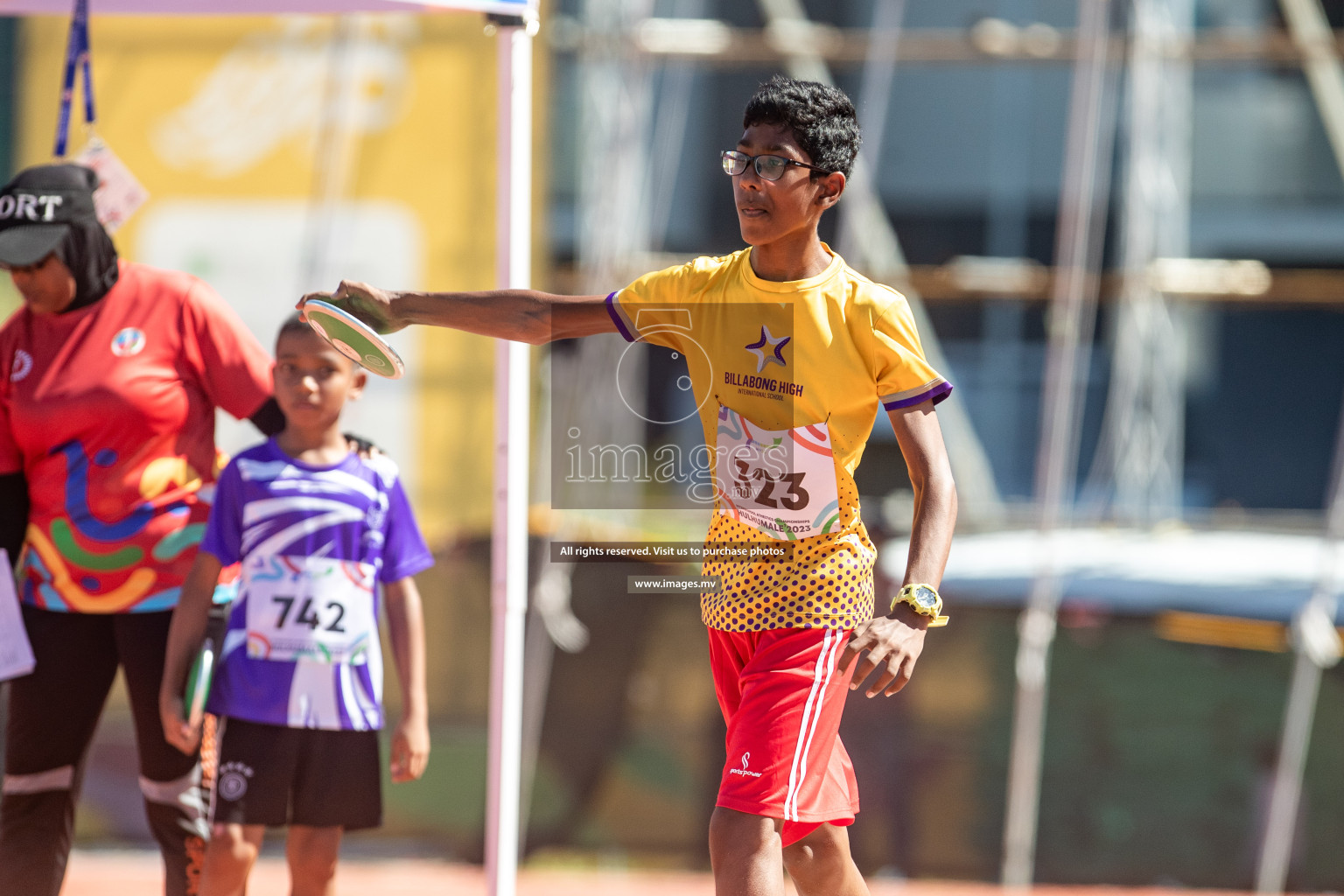 Day four of Inter School Athletics Championship 2023 was held at Hulhumale' Running Track at Hulhumale', Maldives on Wednesday, 17th May 2023. Photos: Nausham Waheed/ images.mv